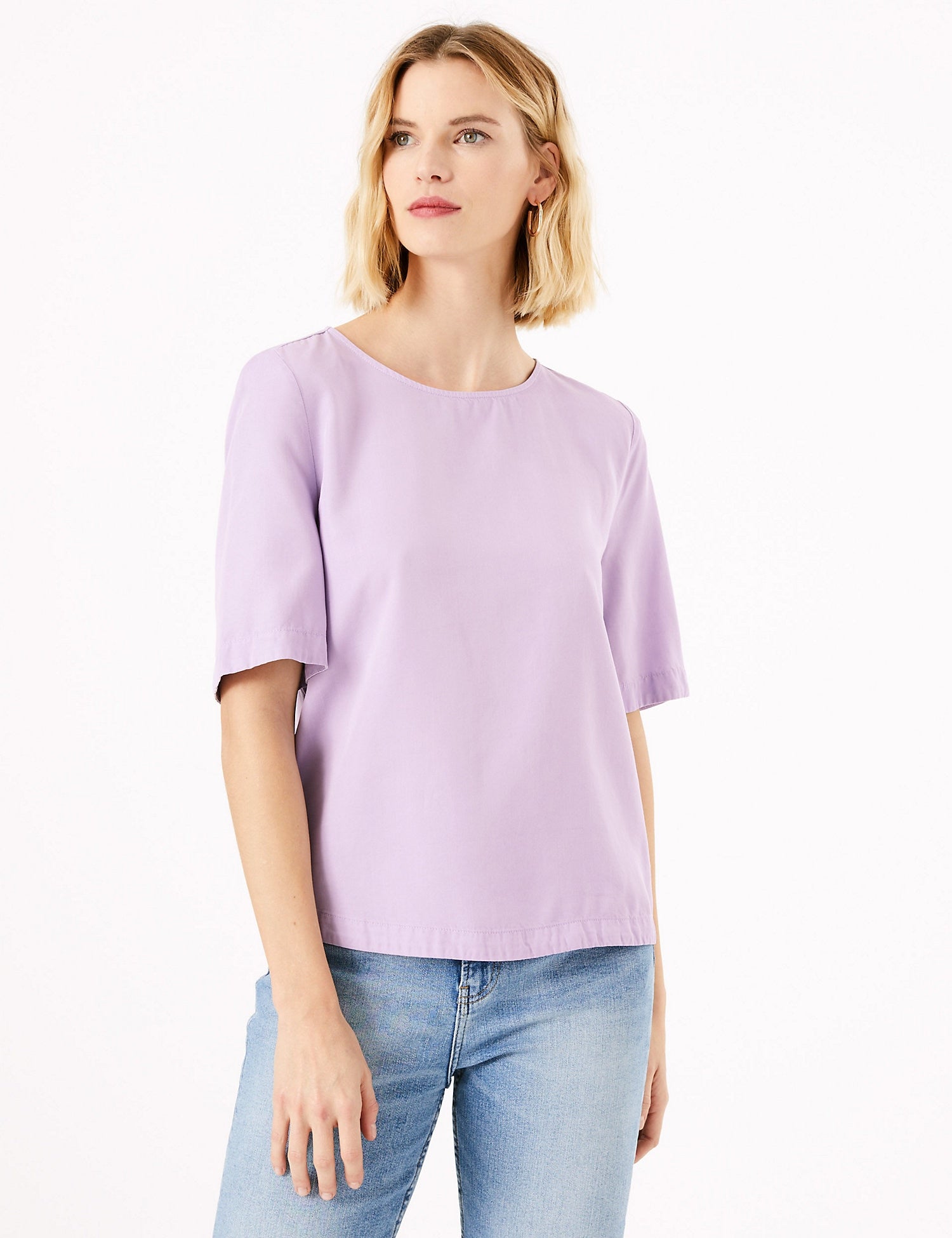 Round Neck Blouse