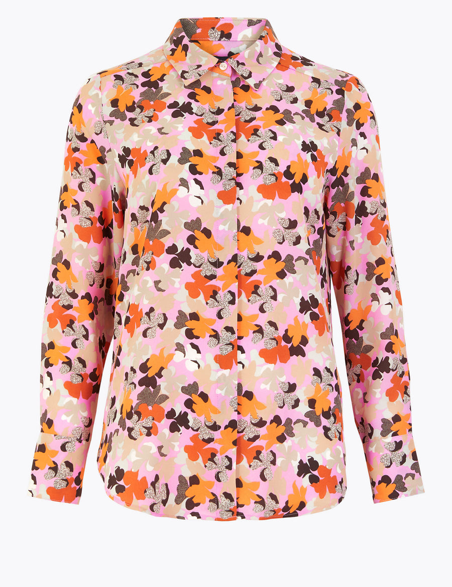 Floral Long Sleeve Shirt