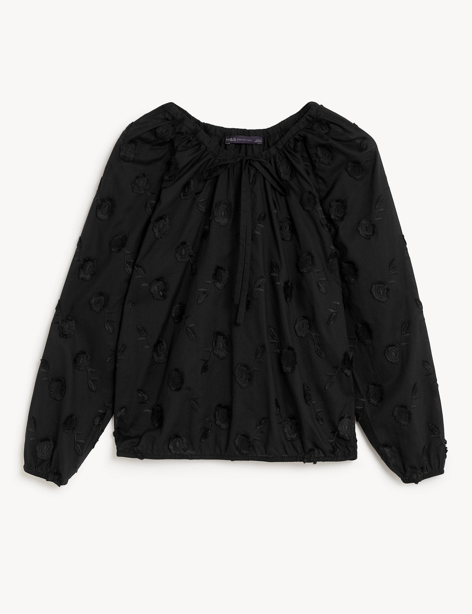 Pure Cotton Embroidered Blouse
