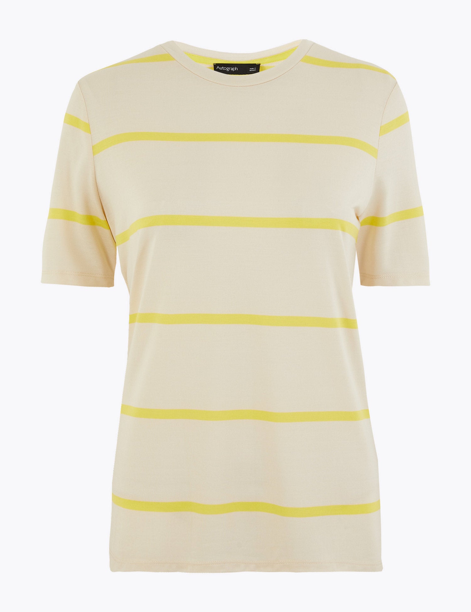Striped Round Neck T-Shirt
