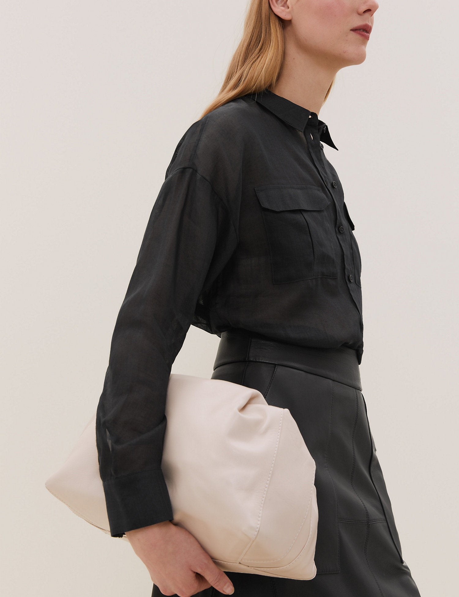 Ramie Long Sleeve Shirt