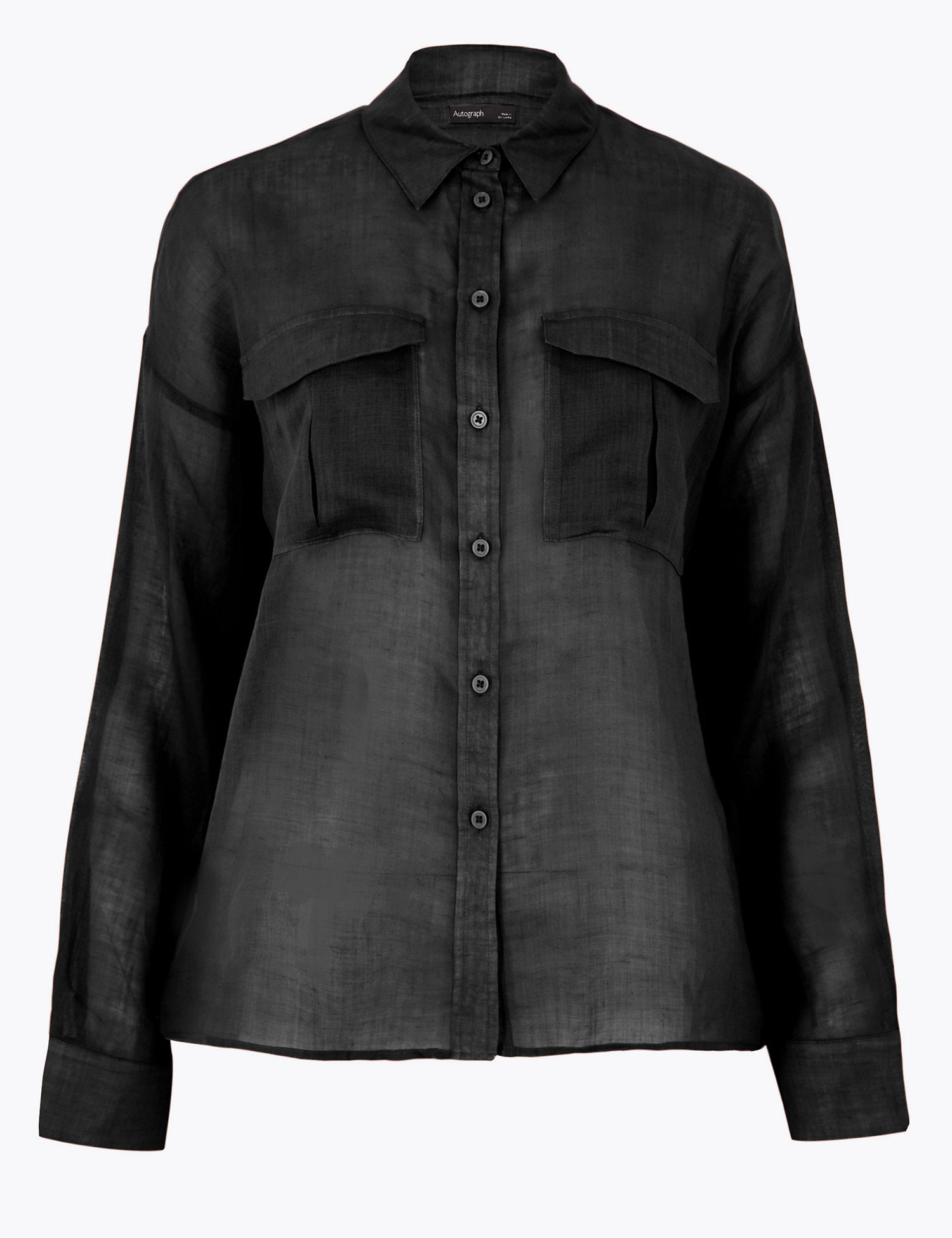 Ramie Long Sleeve Shirt