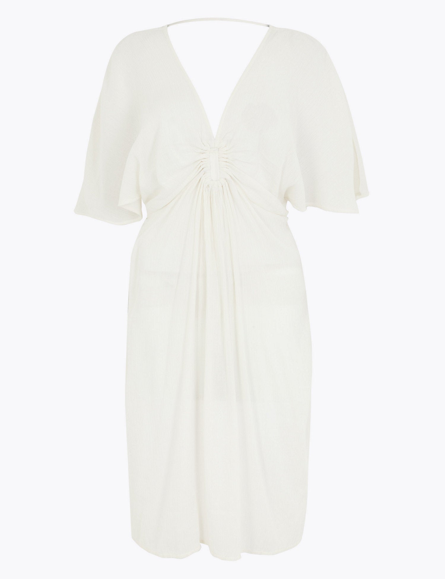 Cotton Woven 3/4 Sleeve Kaftan