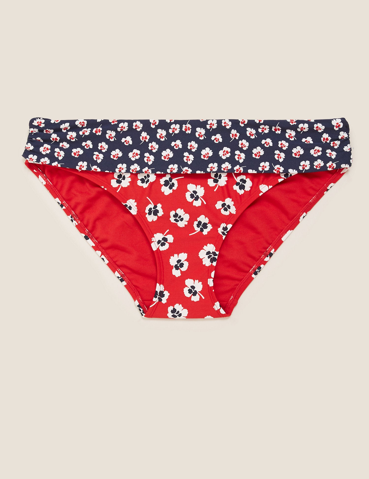 Floral Hipster Bikini Bottoms
