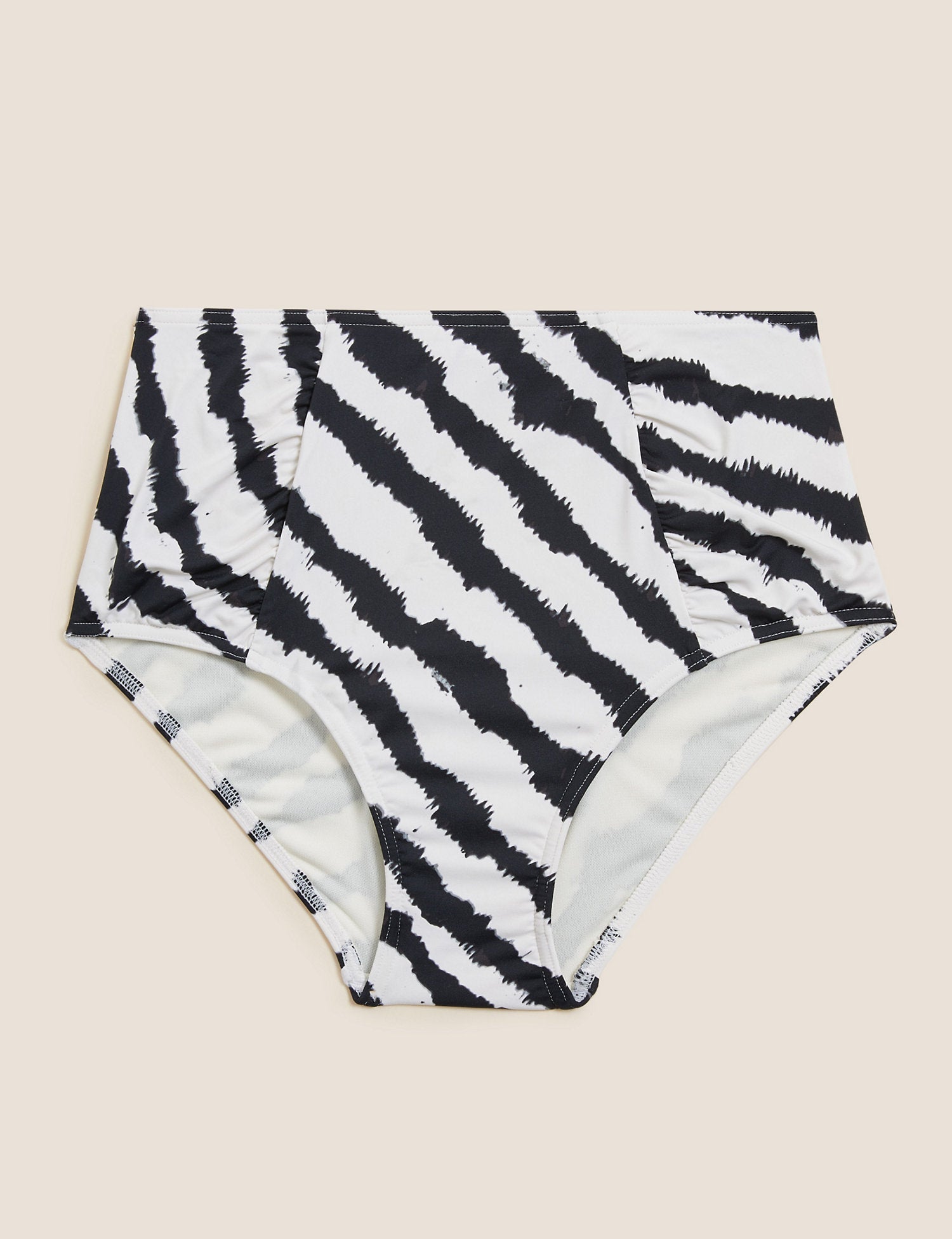 Tummy Control High Waisted Bikini Bottoms