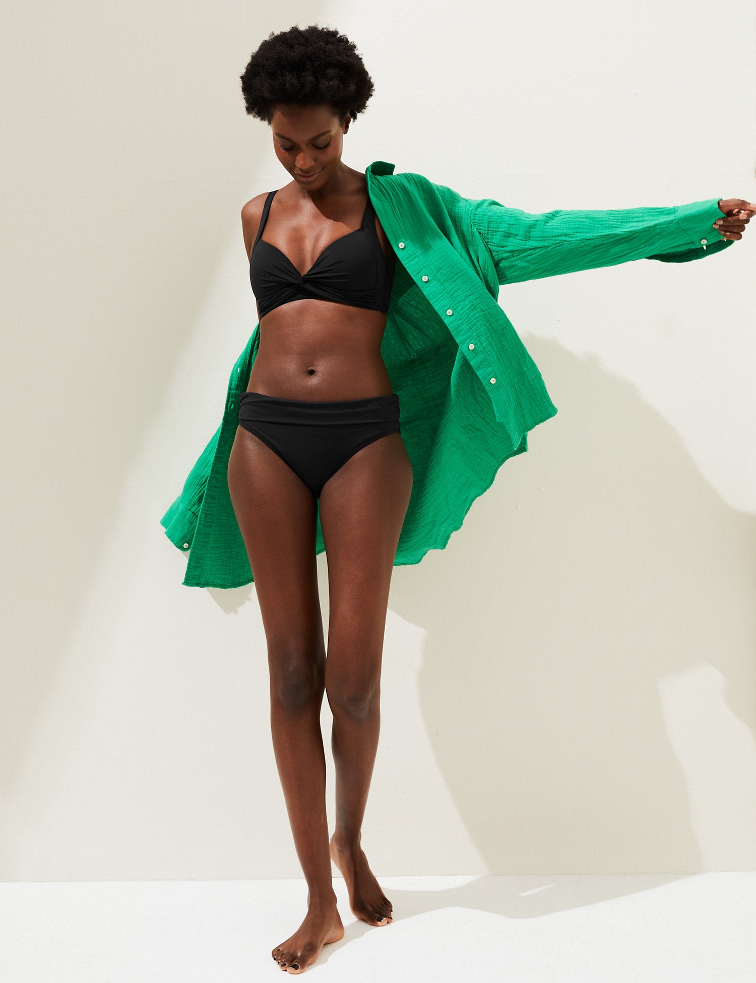 Padded Plunge Bikini Top