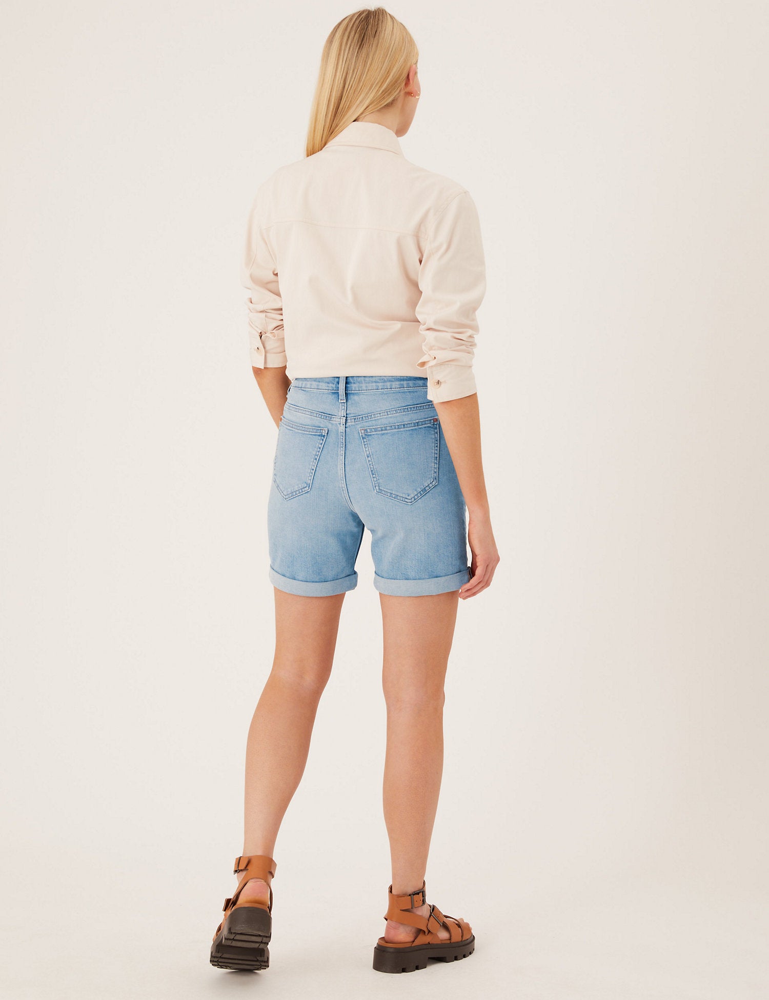 Denim Boyfriend Shorts