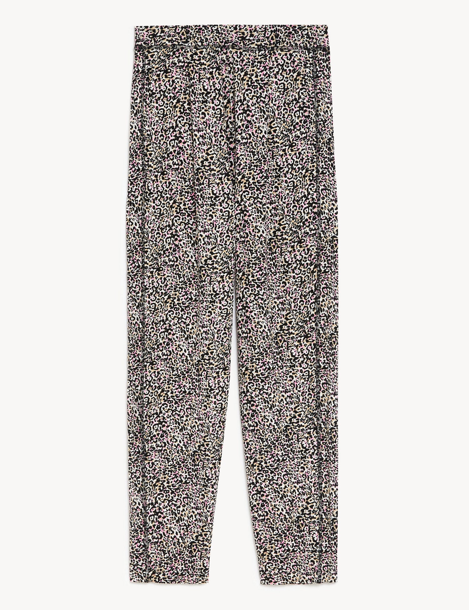Jersey Printed Tapered Trousers