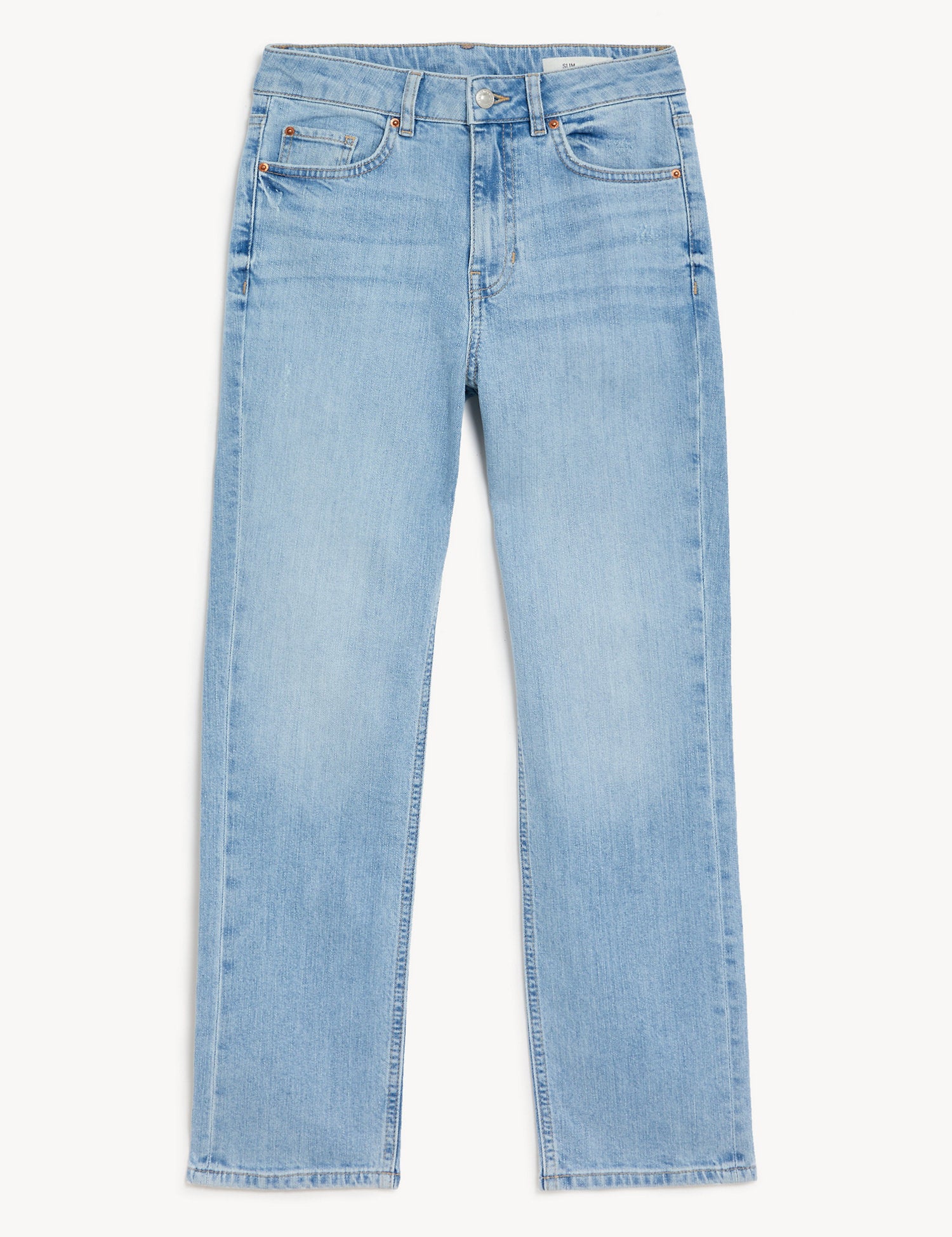 Slim Fit Ankle Grazer Jeans