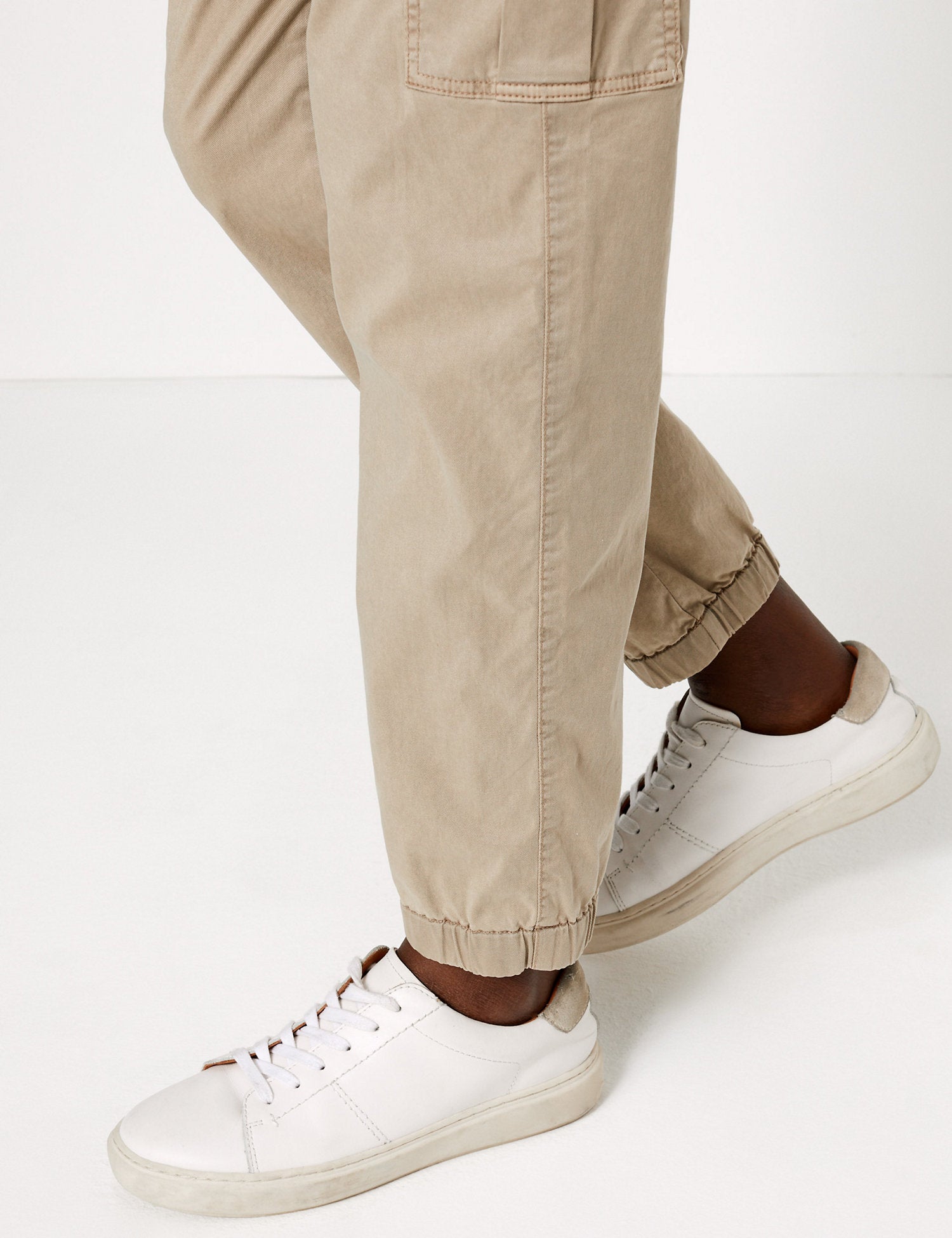 Cargo Utility Tapered Ankle Grazer Trousers