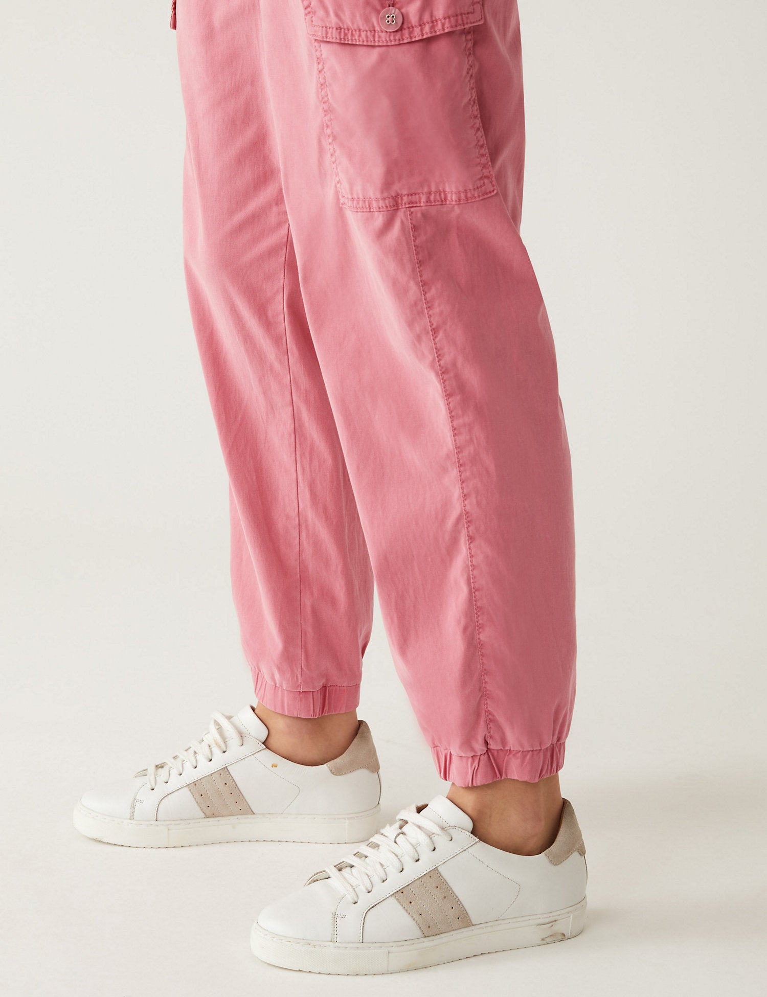 Tencel™ Rich Cargo Tea Dyed Trousers