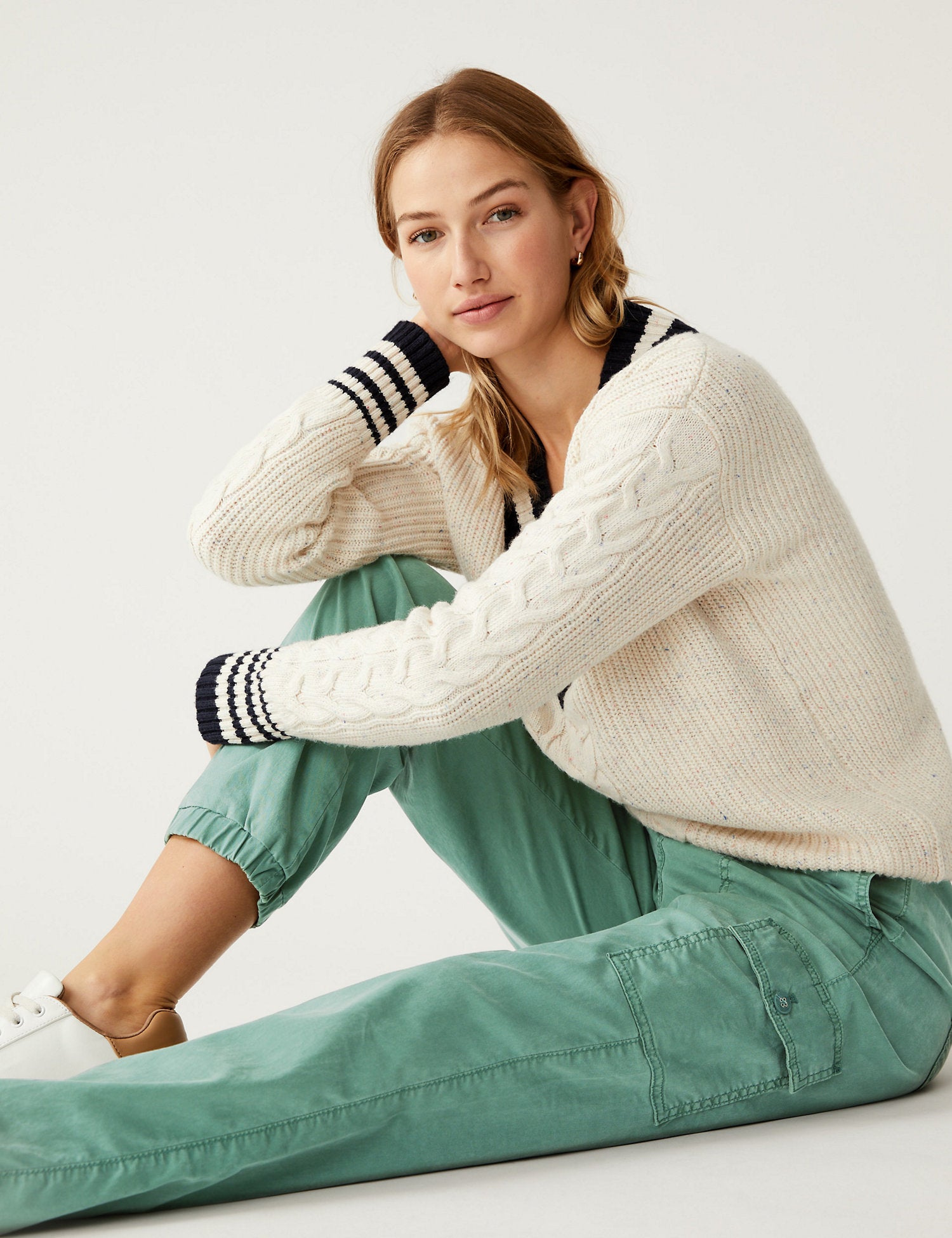 Tencel™ Rich Cargo Tea Dyed Trousers