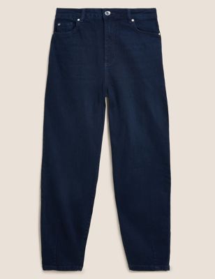 High Waisted Balloon Jeans