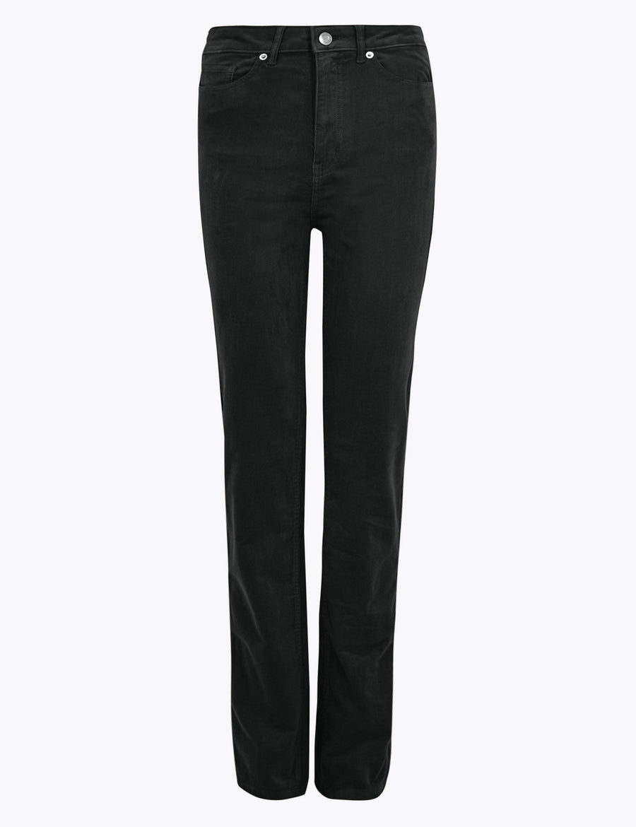Corduroy Straight Leg Trousers