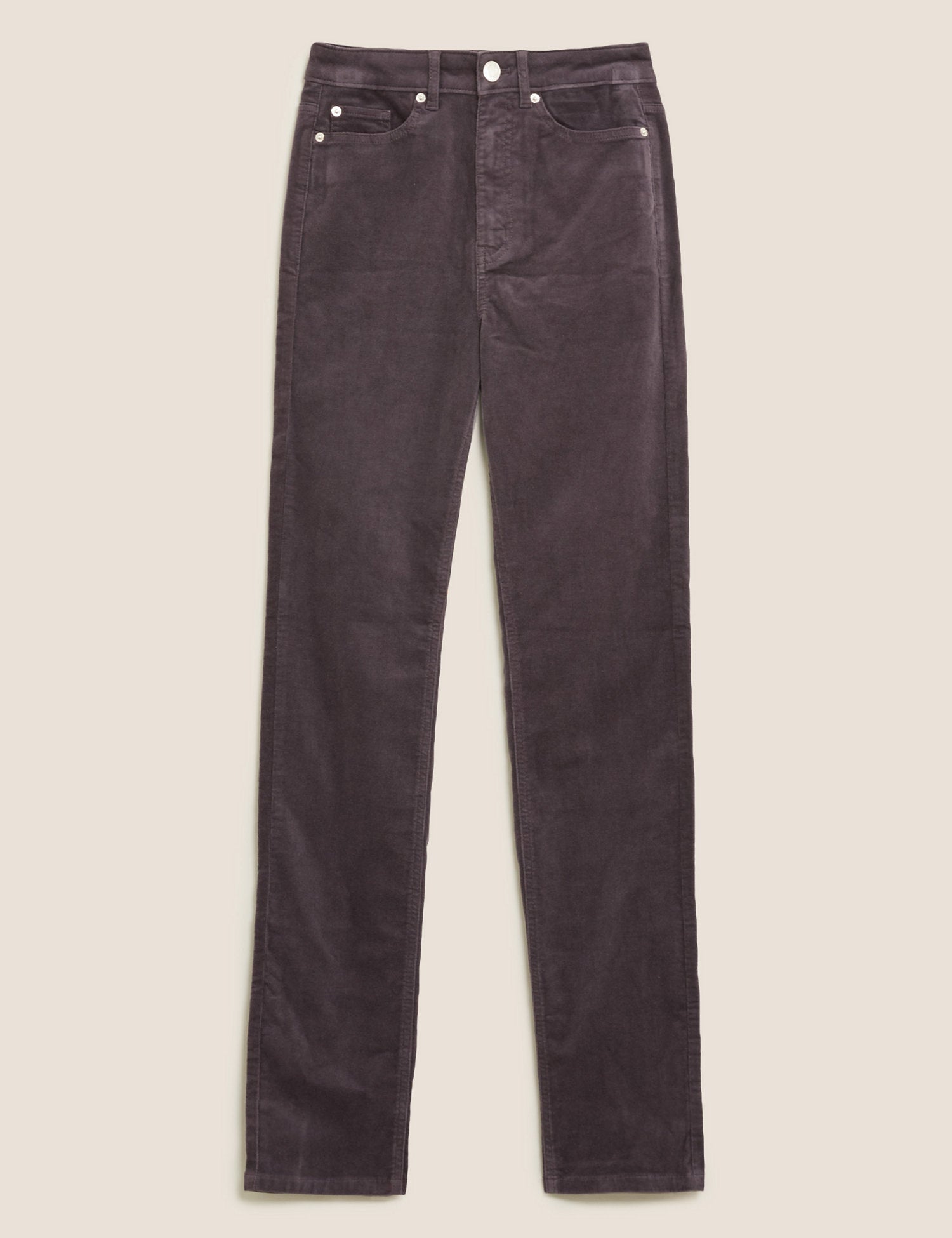 Corduroy Straight Leg Trousers