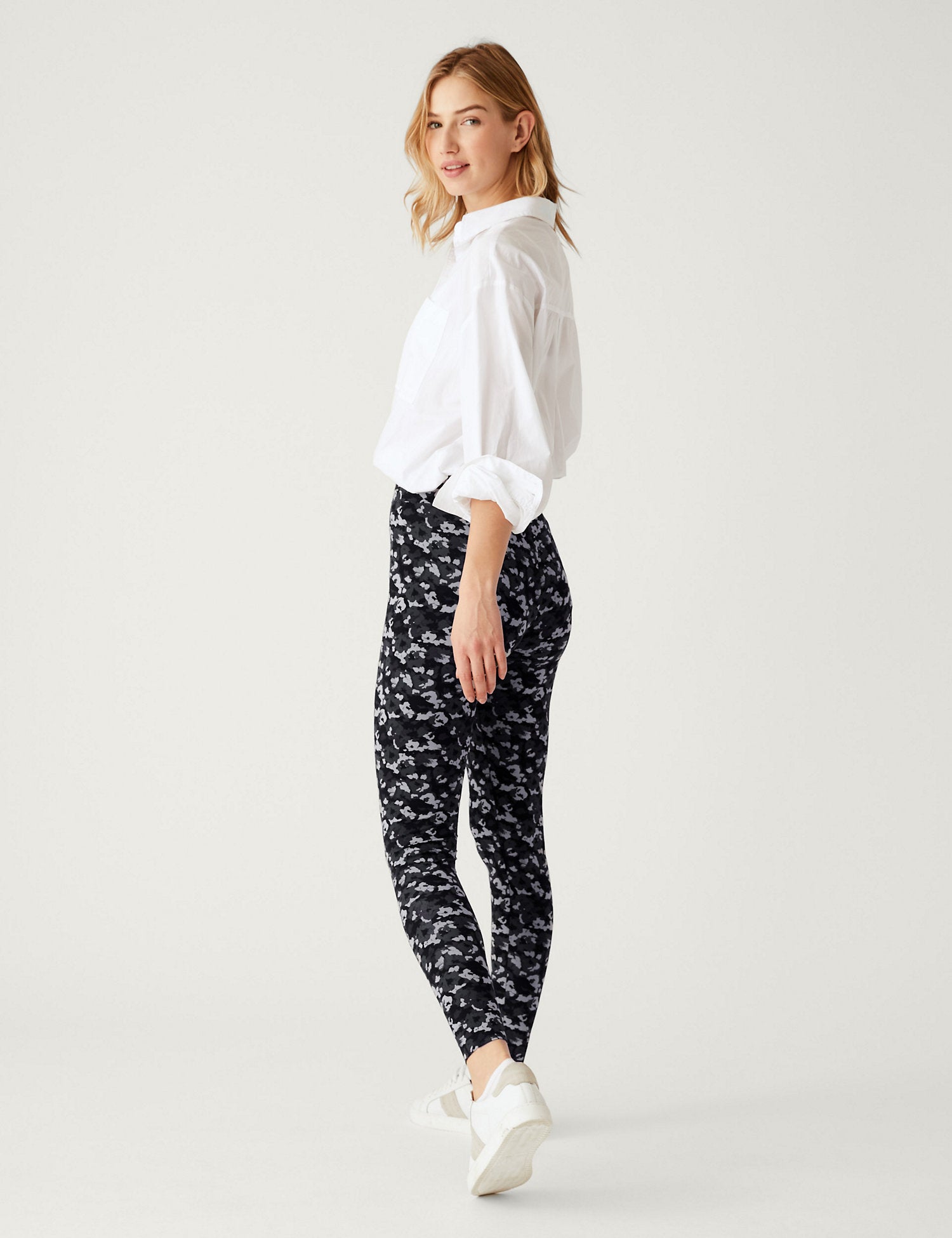 Printed High Waisted Leggings
