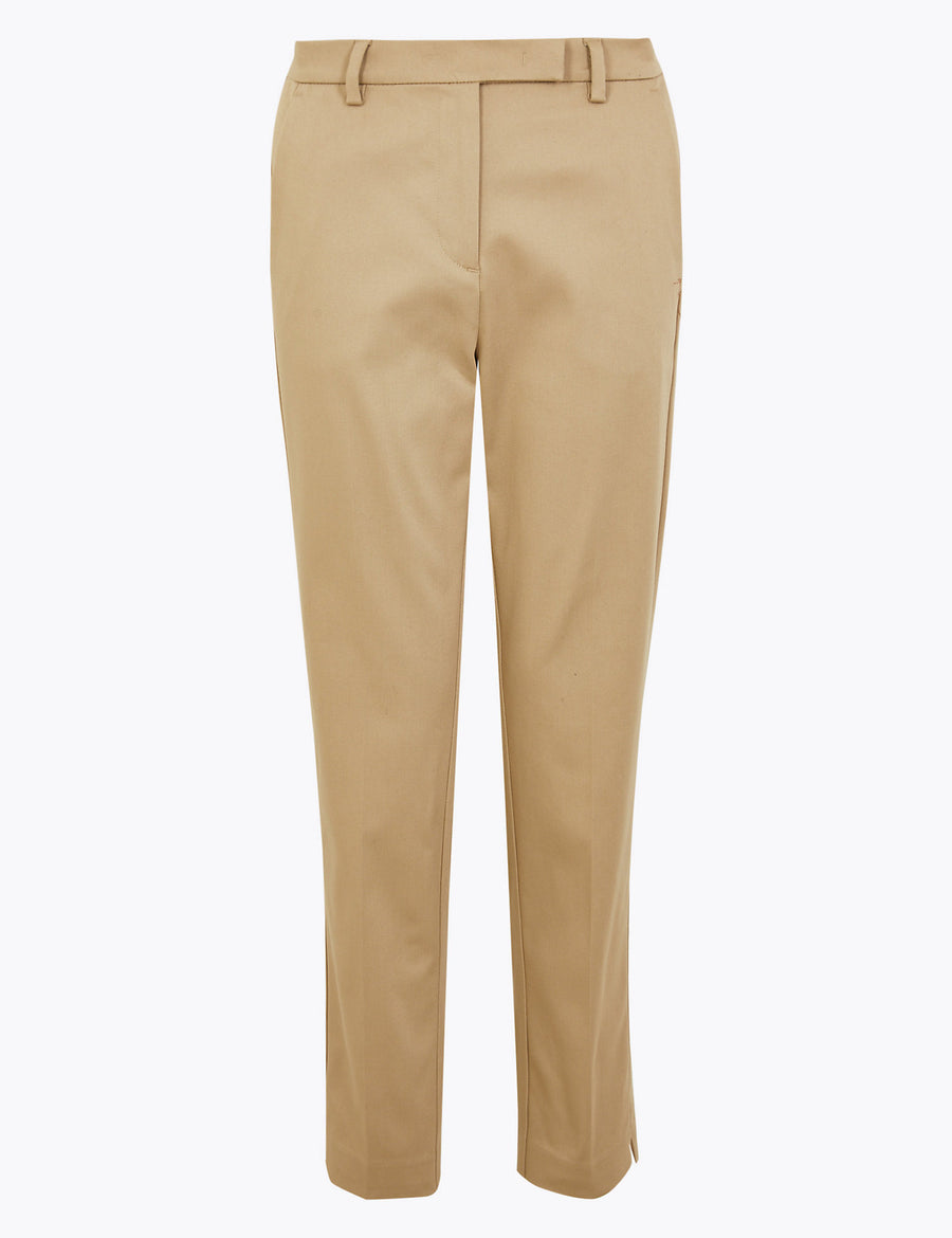 Mia Slim Cotton 7/8 Trousers