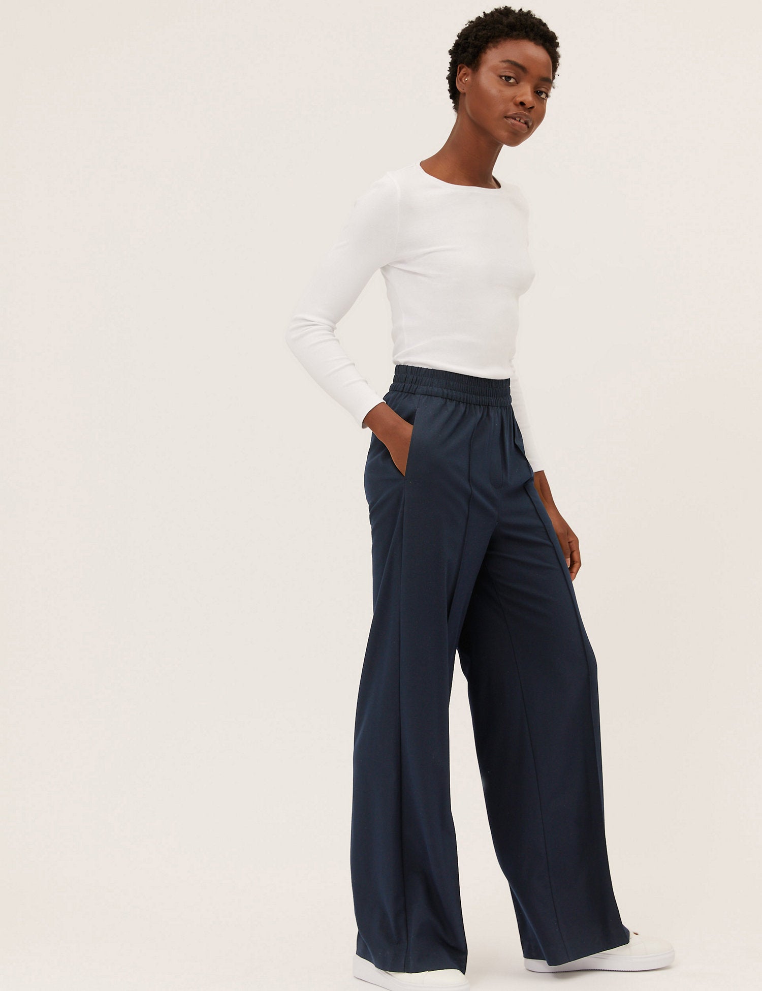 Wide Leg Trousers