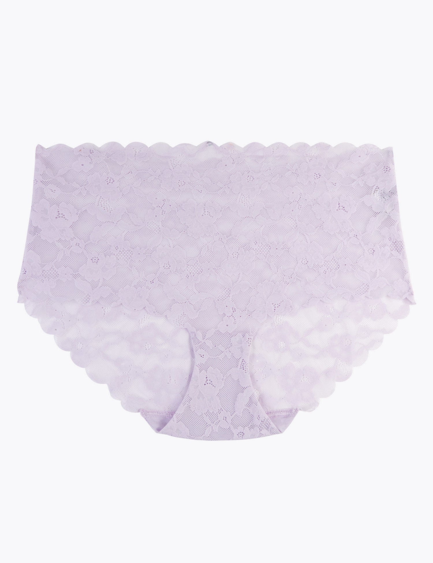 No VPL Freecut Lace Midi Knickers