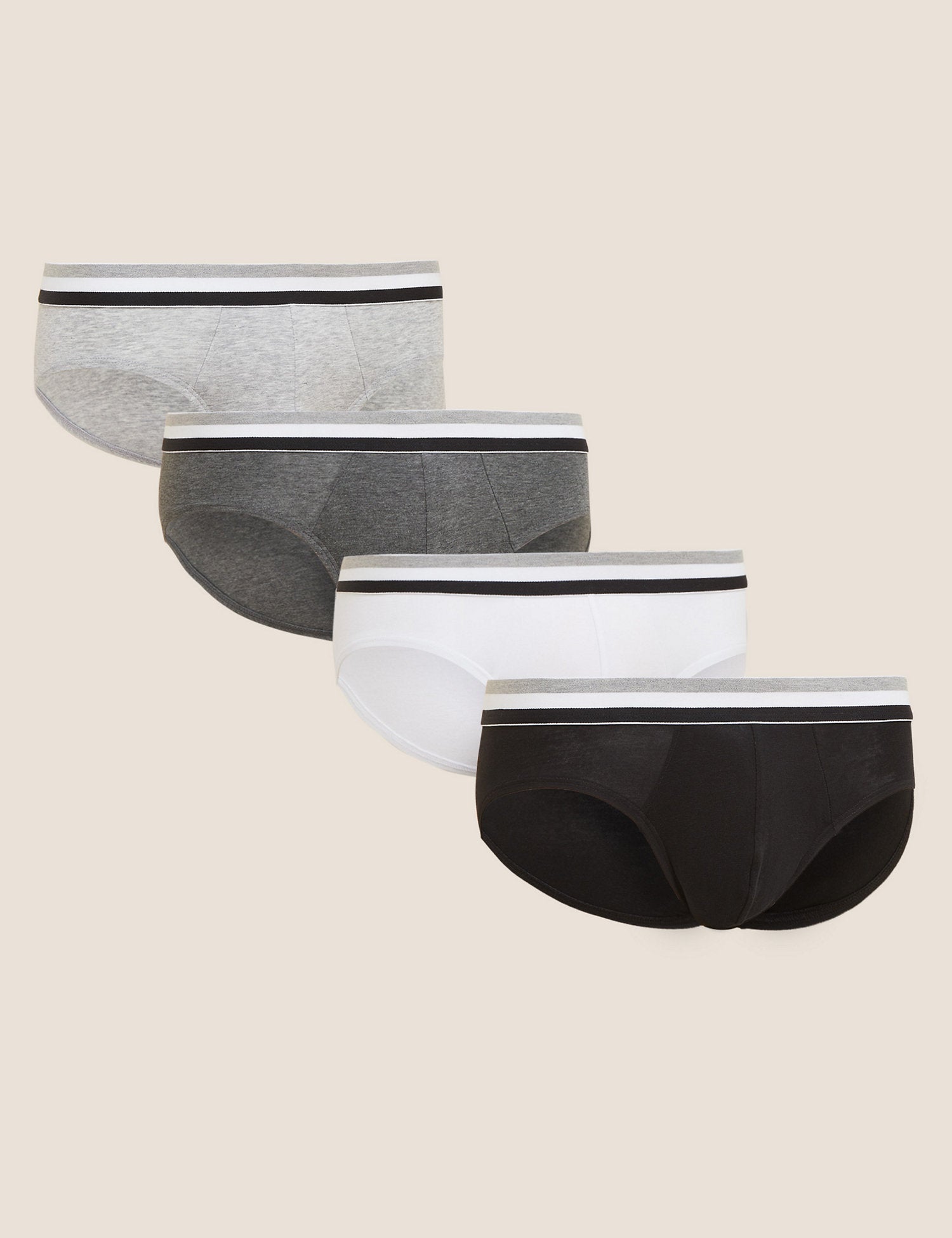 4pk Cotton Stretch Cool & Fresh Slips