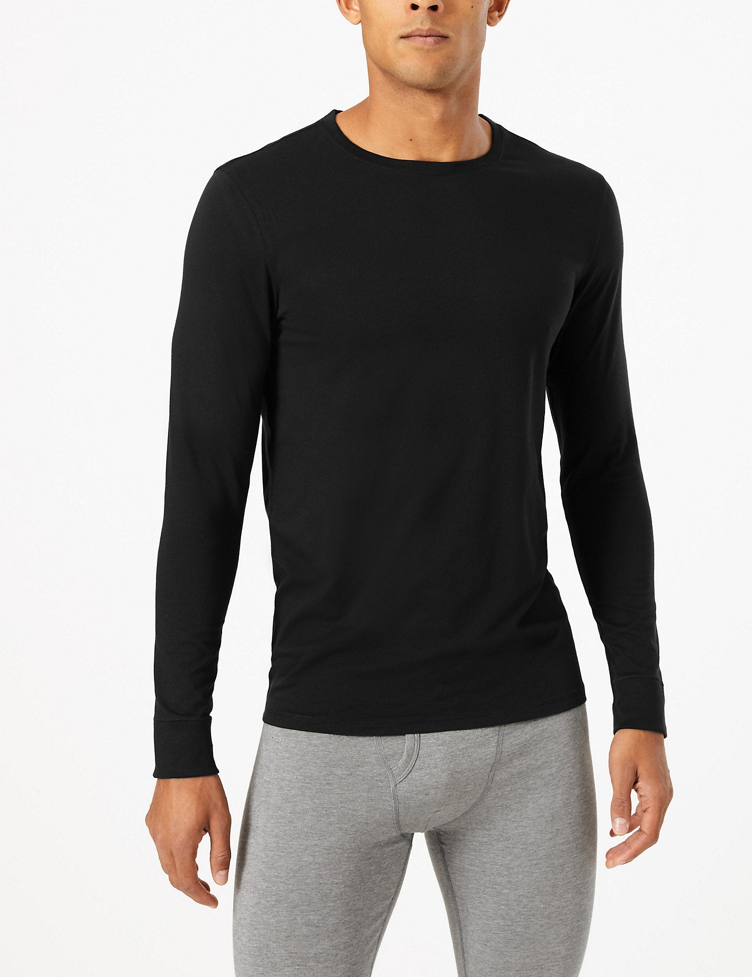 2 Pack Heatgen™ Cotton Long Sleeve Thermal Tops