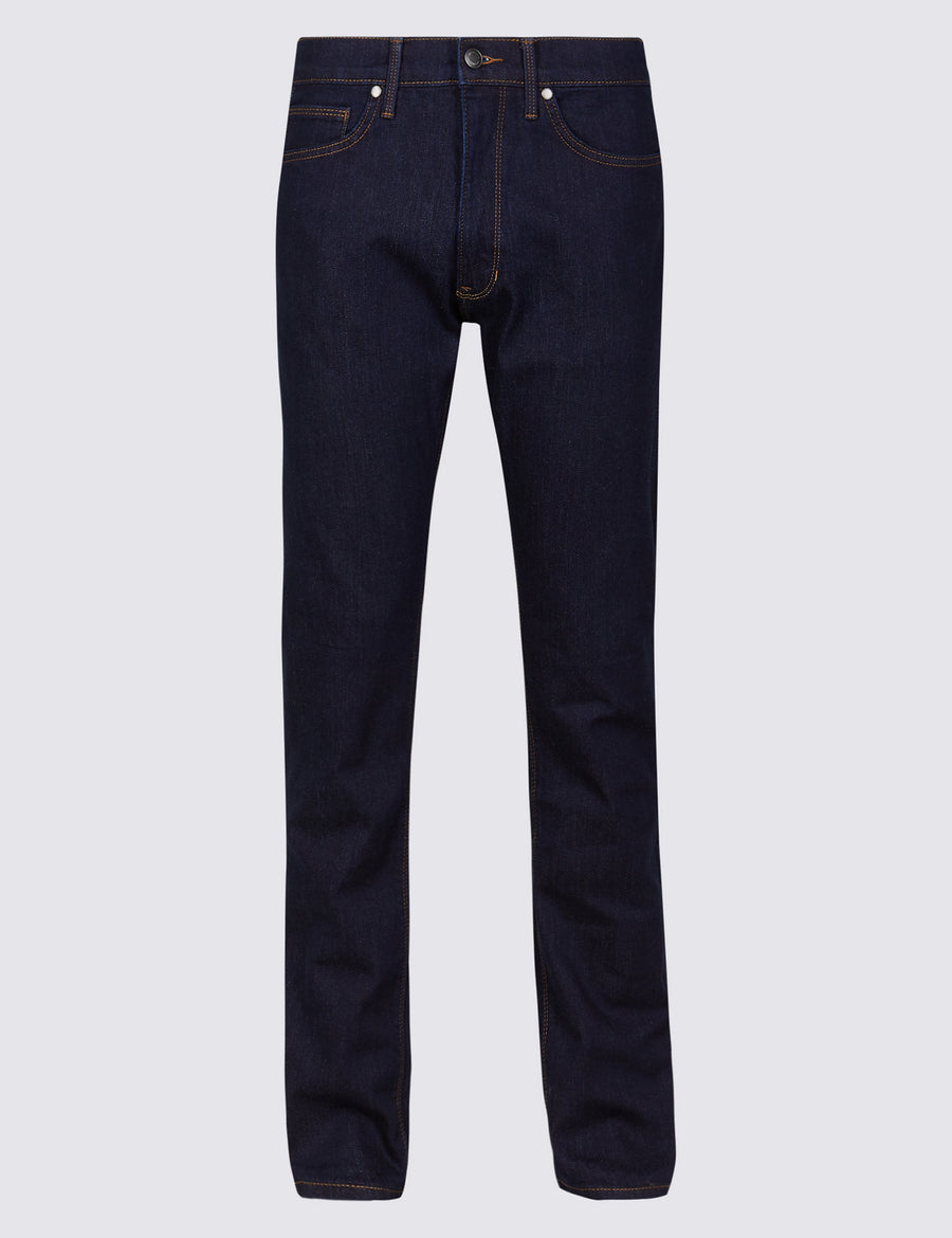Straight Fit Stretch Jeans