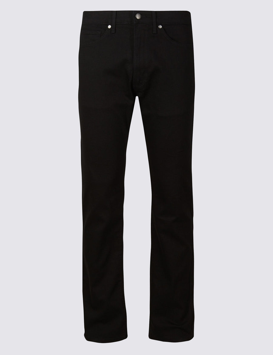 Straight Fit Stretch Jeans