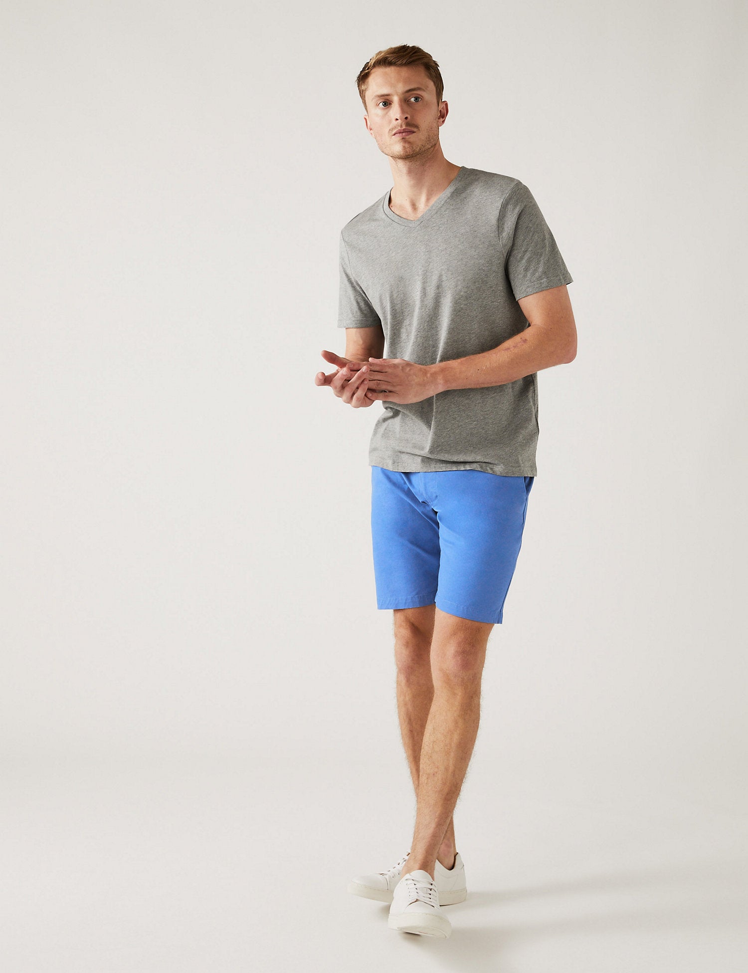 Cotton Rich Stretch Chino Shorts