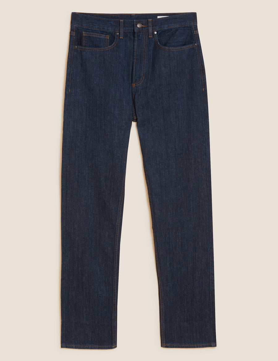 Pure Cotton Regular Fit Jeans