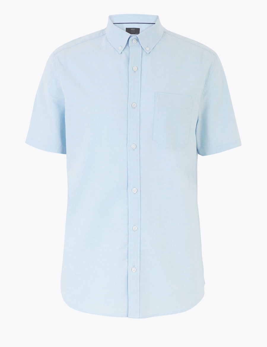 Pure Cotton Oxford Shirt