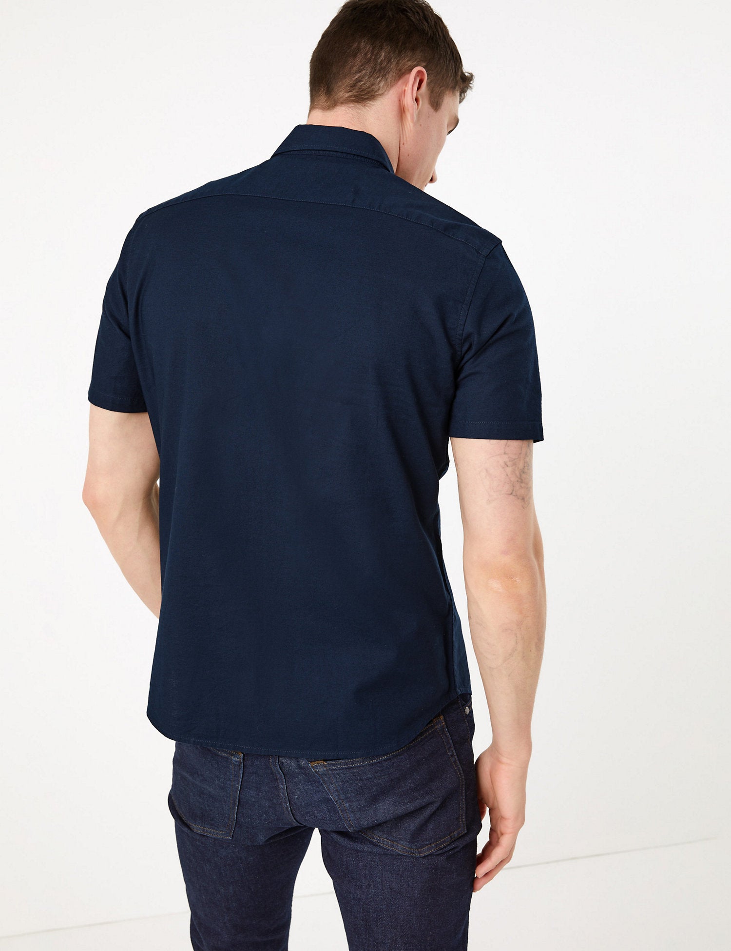 Pure Cotton Oxford Shirt