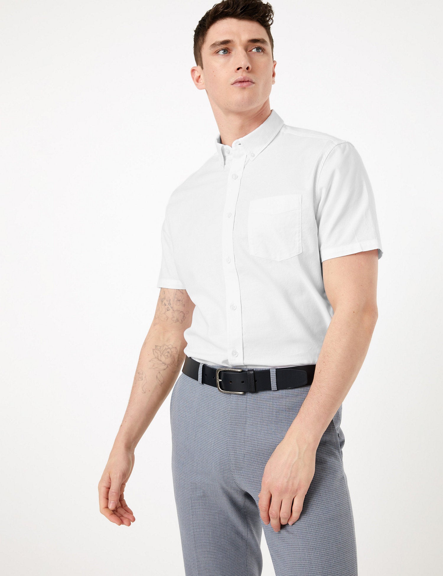 Pure Cotton Oxford Shirt