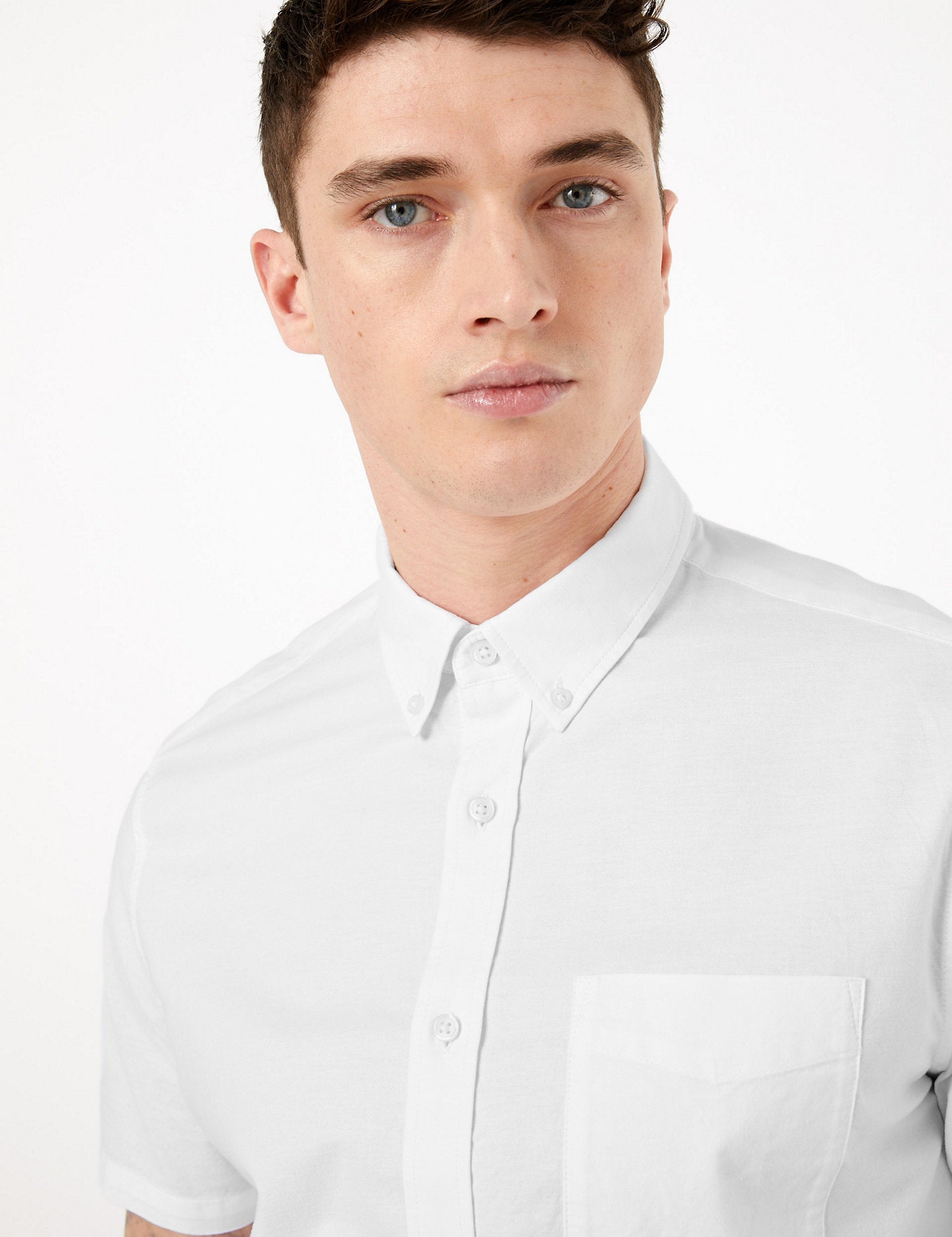 Pure Cotton Oxford Shirt