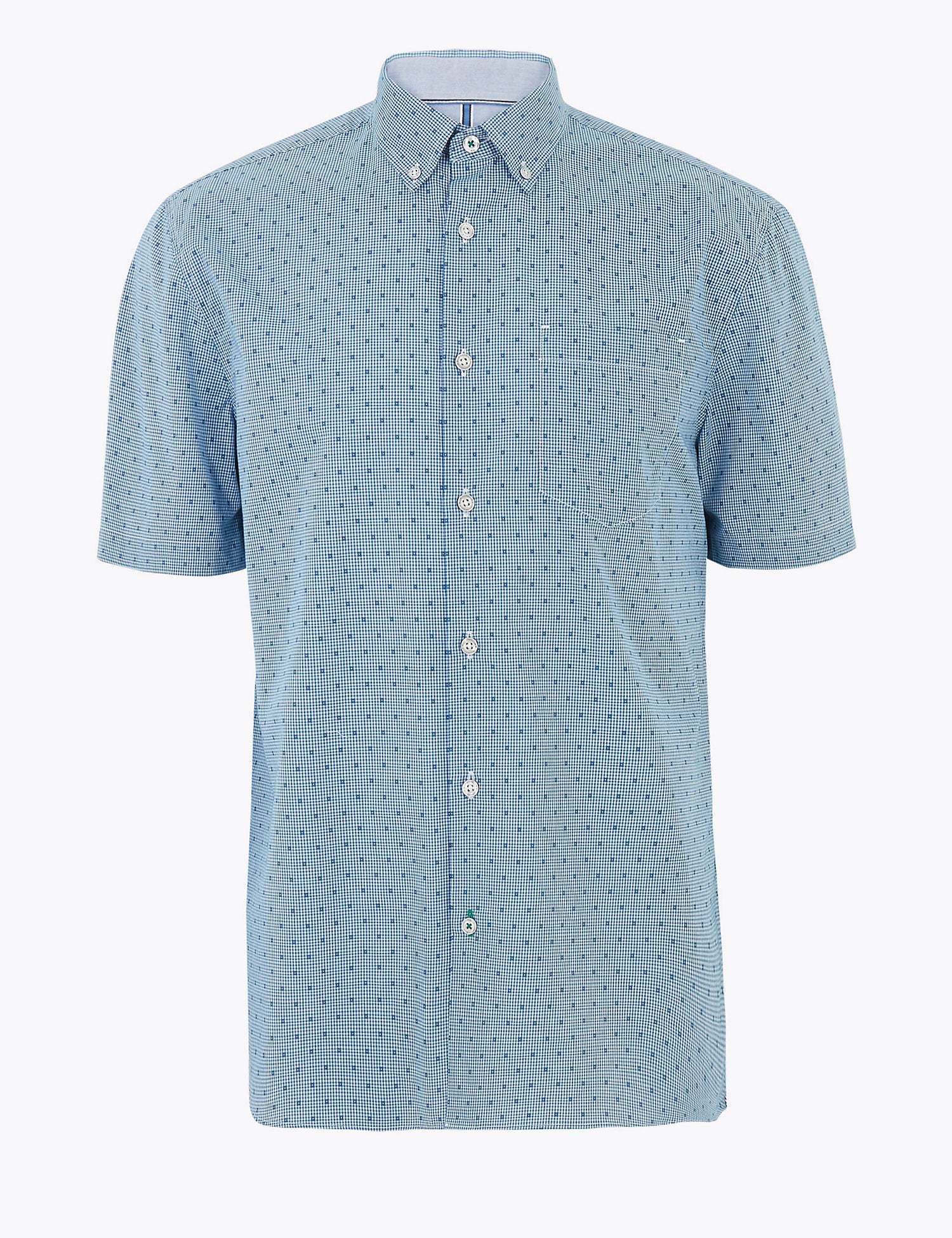 Pure Cotton Check Shirt