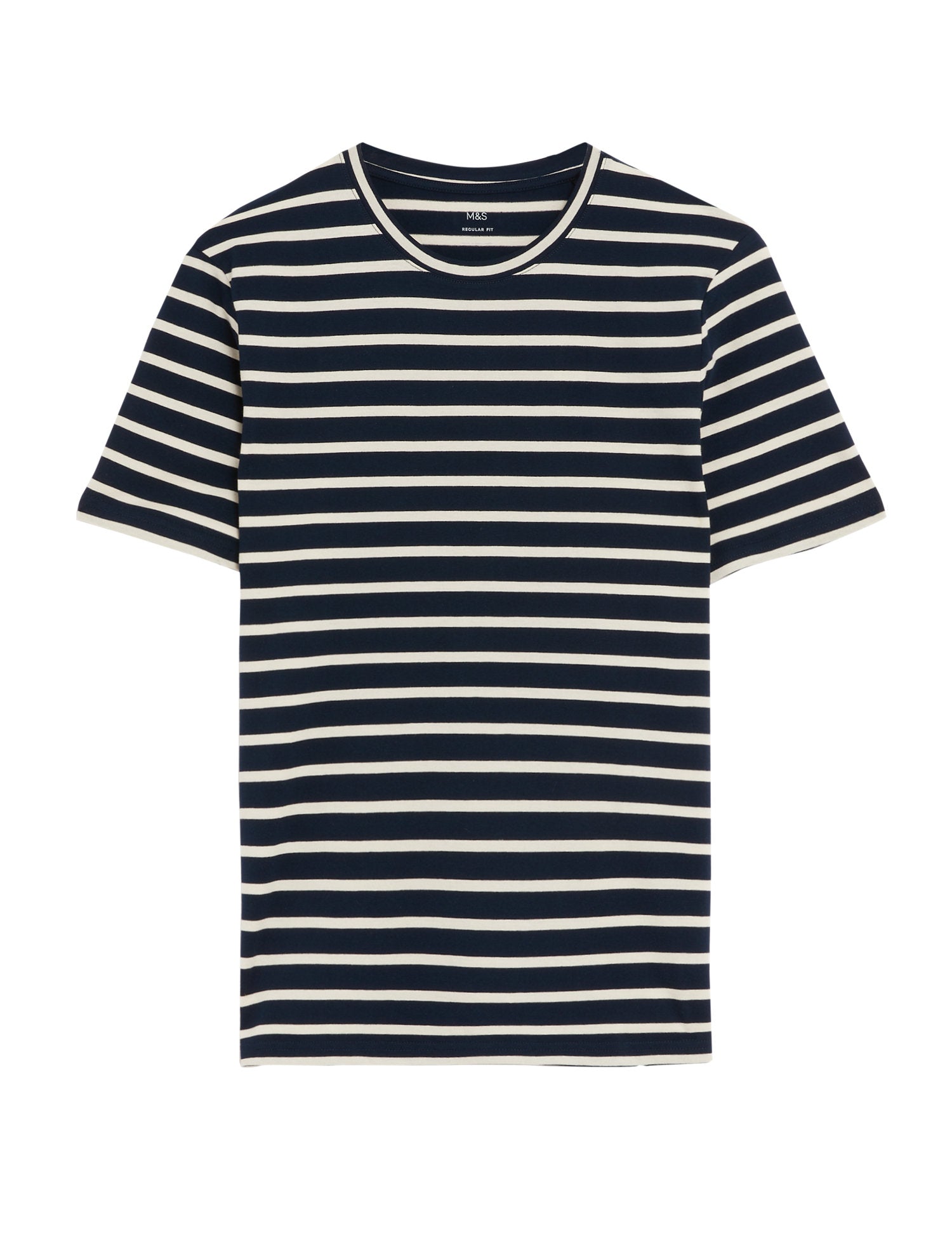 Pure Cotton Striped T-Shirt