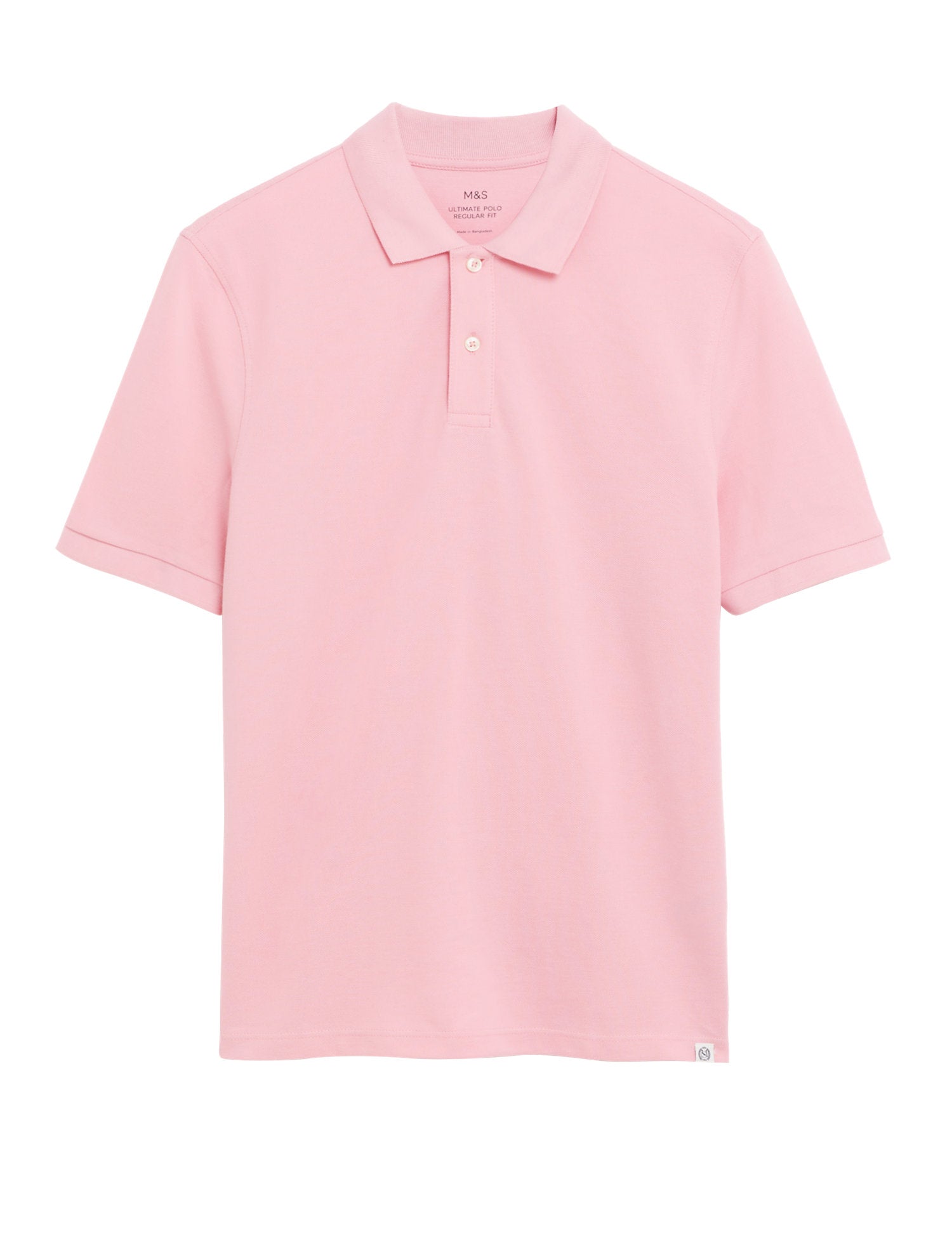 Pure Cotton Pique Polo Shirt