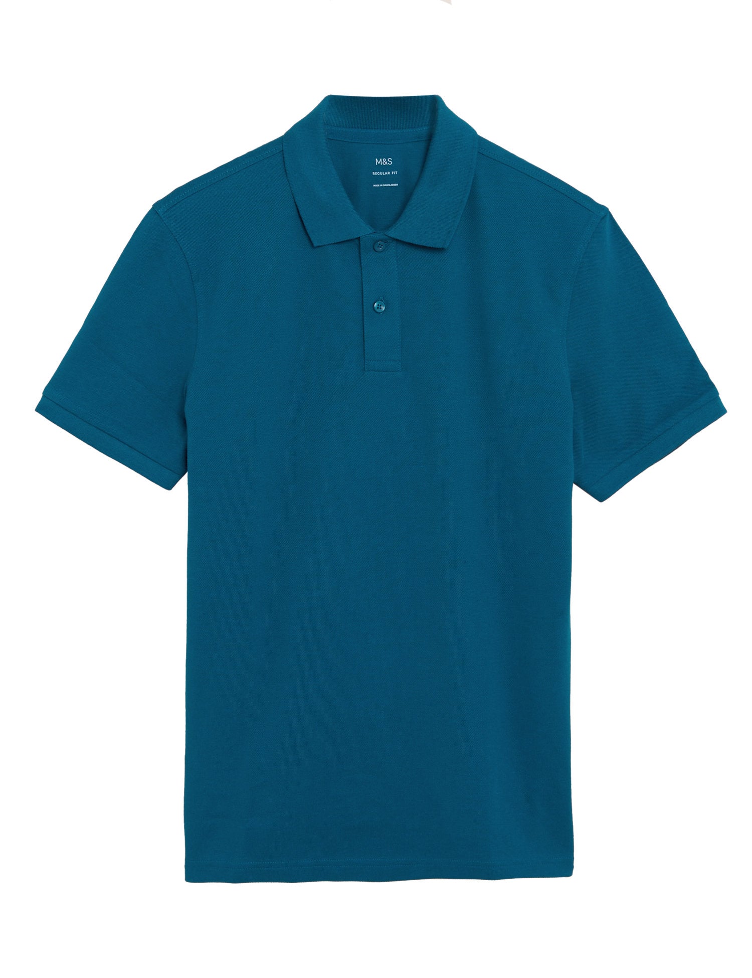 Pure Cotton Pique Polo Shirt