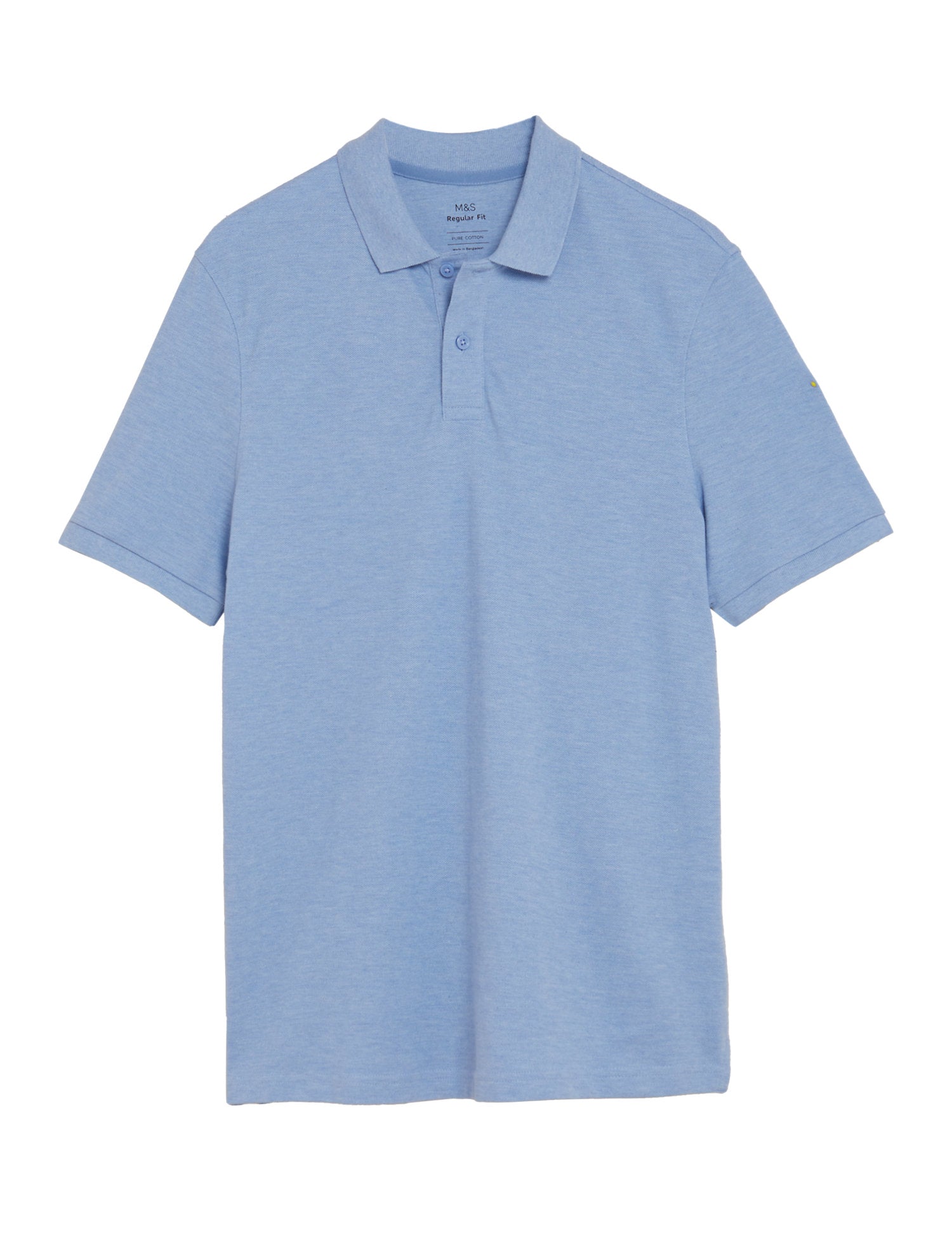 Pure Cotton Pique Polo Shirt