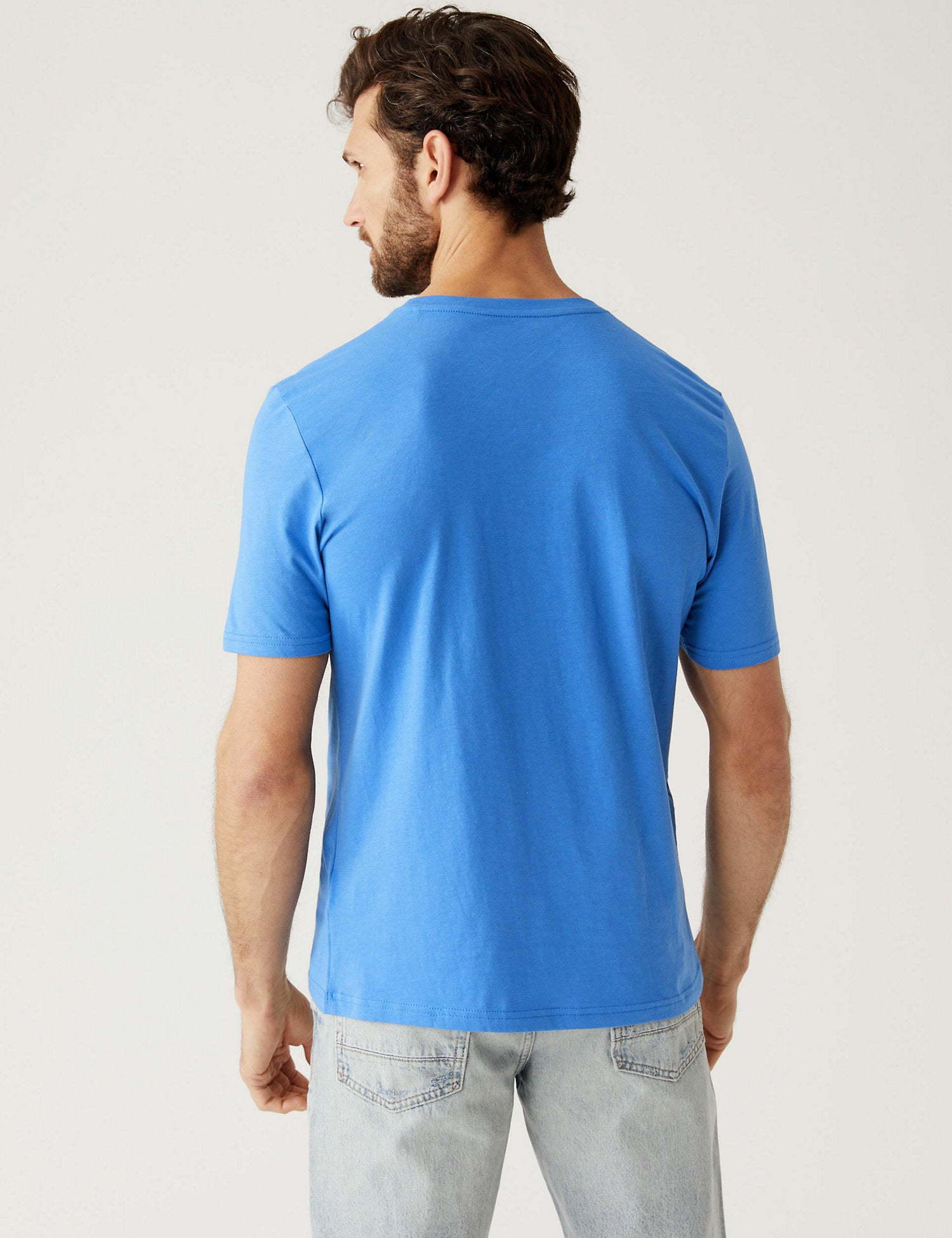 Pure Cotton Crew Neck T-Shirt
