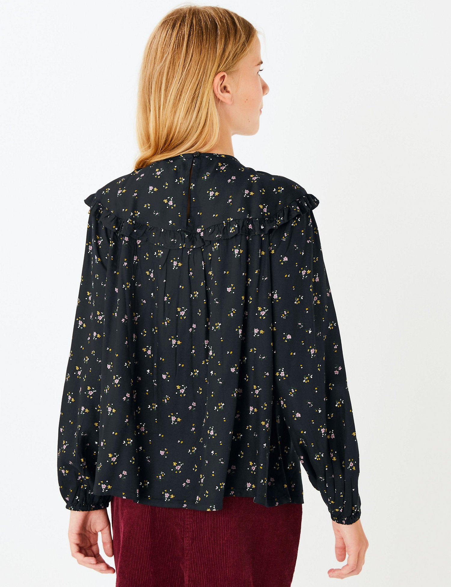 Ditsy Floral Print Blouse