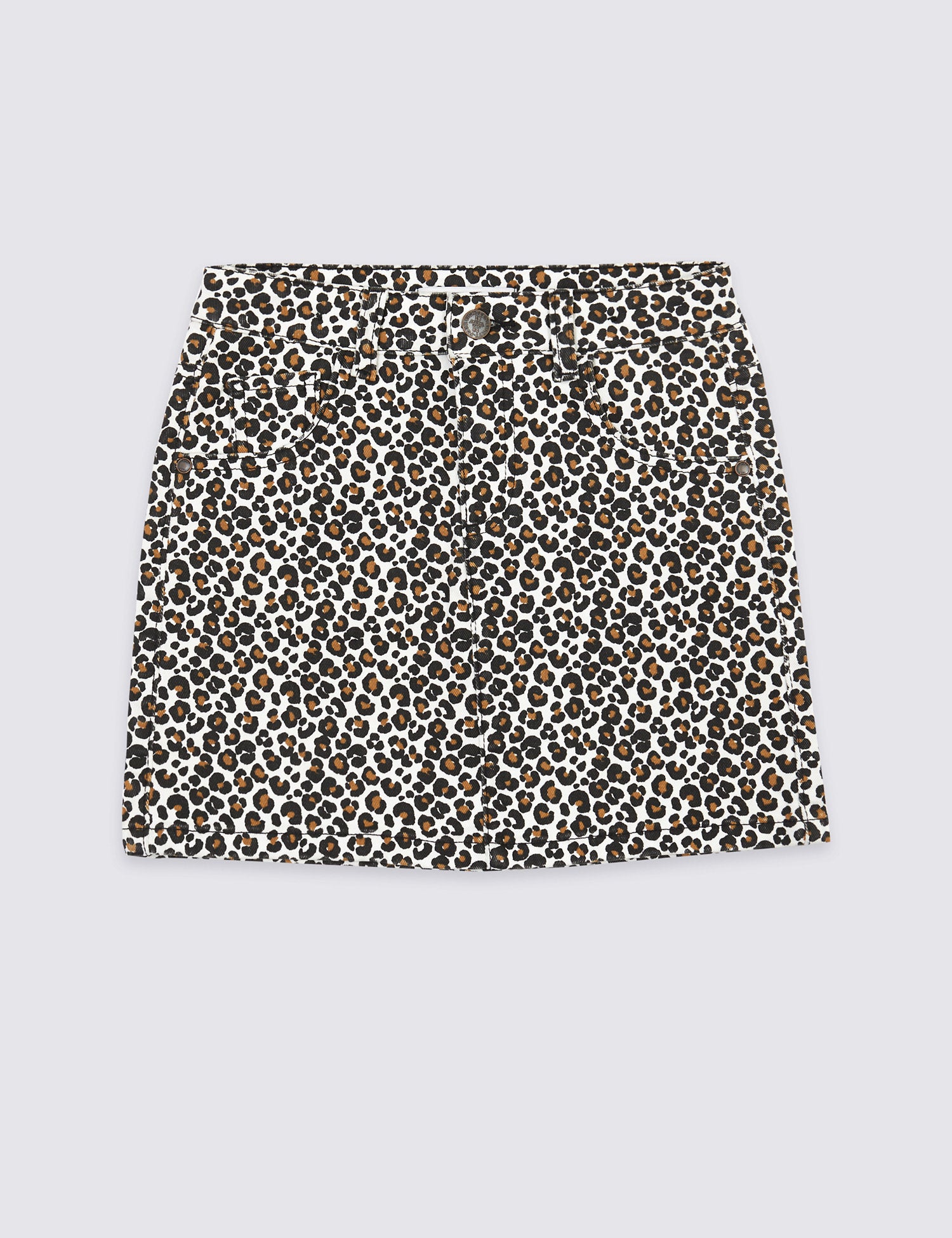 Leopard Print Skirt