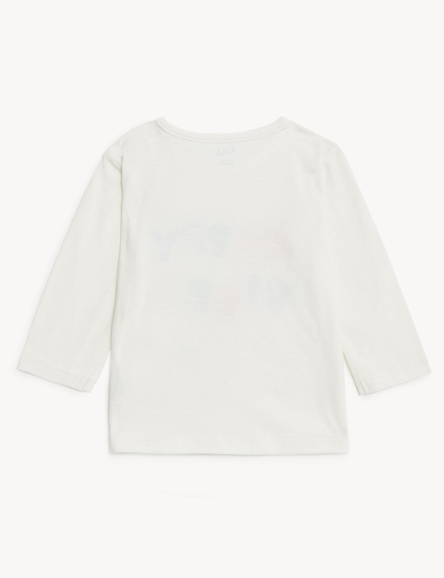 Pure Cotton Happy Vibes Slogan Top