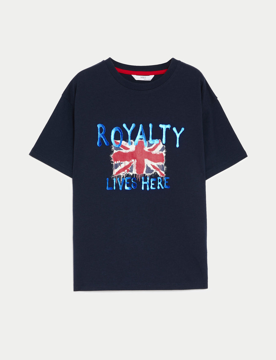 Pure Cotton Coronation T-Shirt