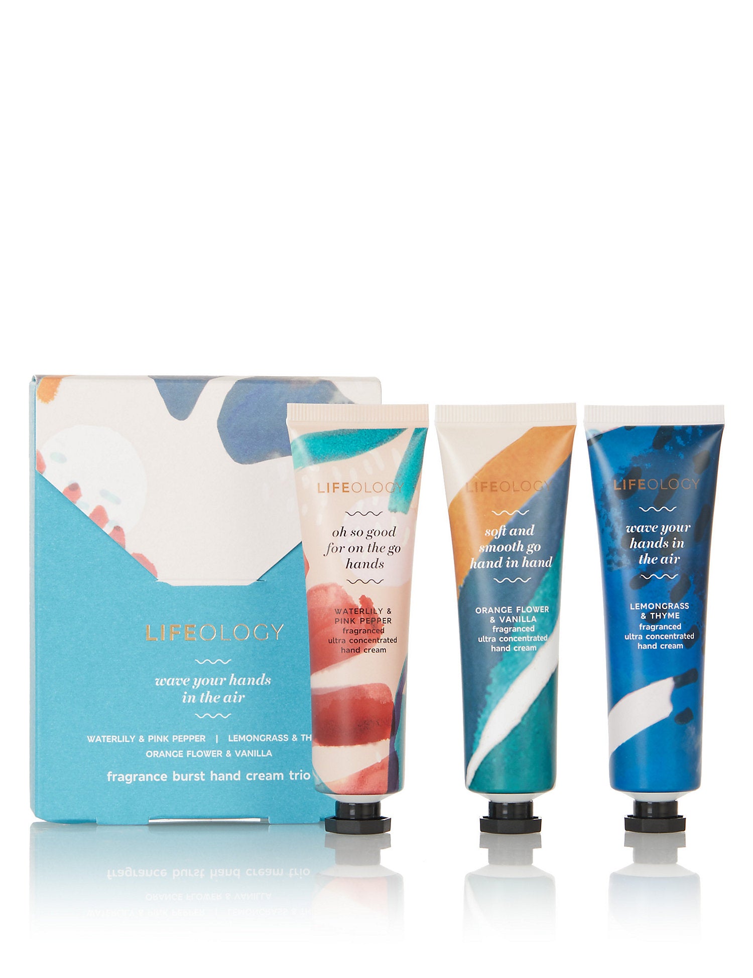 Lifeology Fragranced Hand Cream Trio