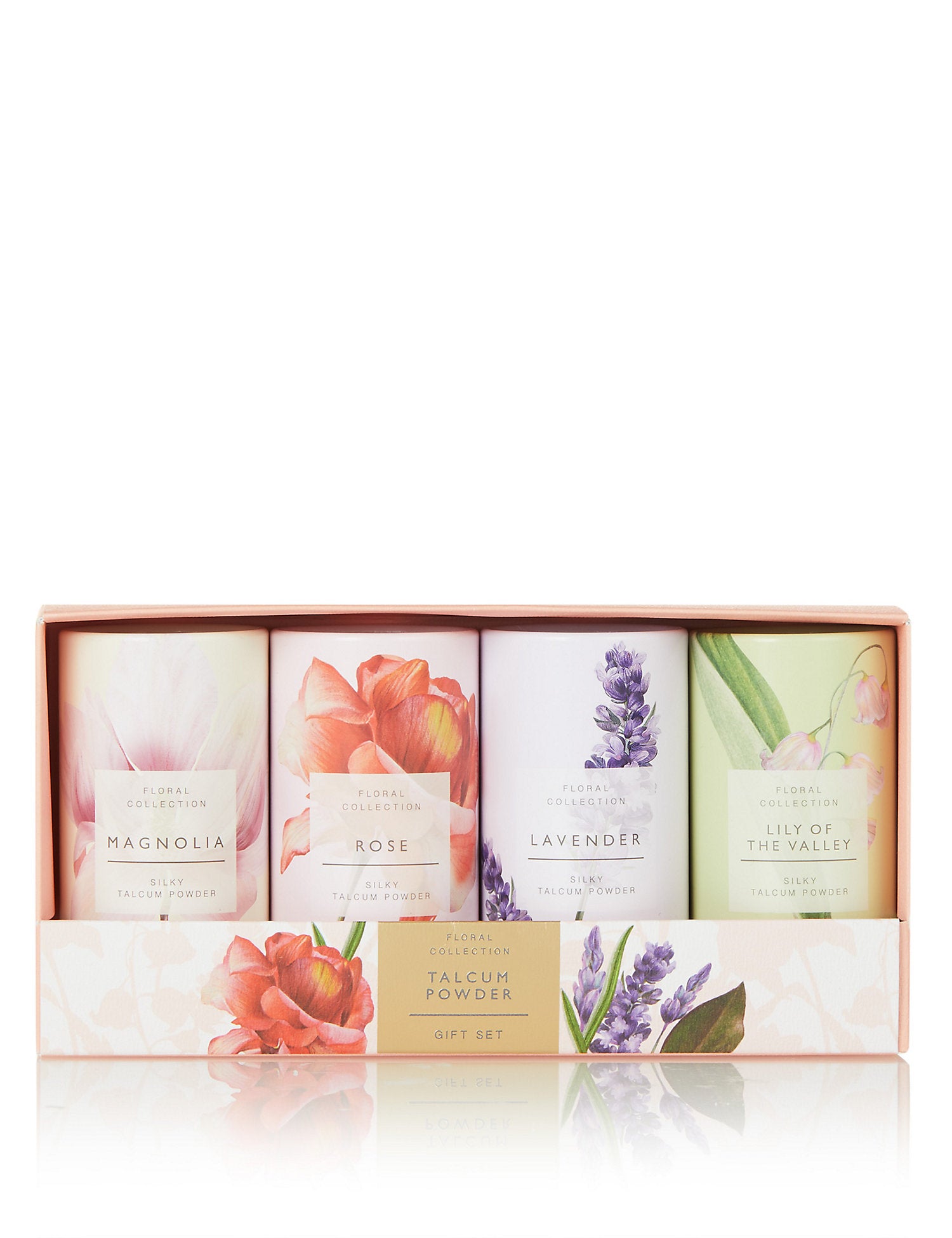 Mixed Floral Scents Talcum Powder Gift Set