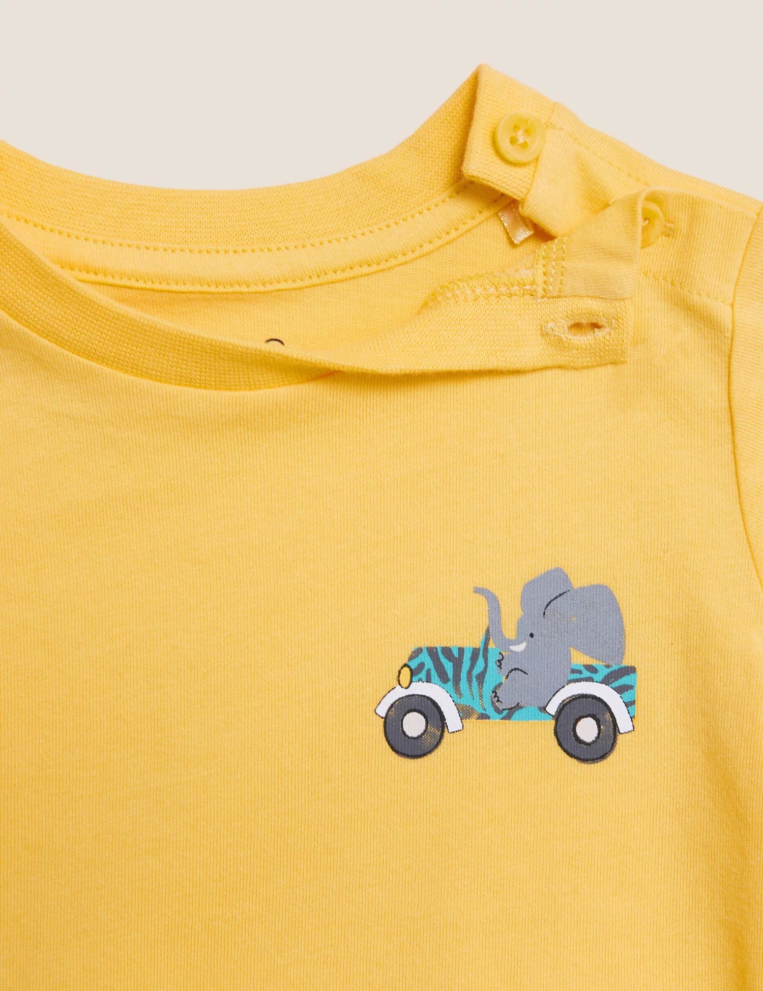 Pure Cotton Elephant T-Shirt