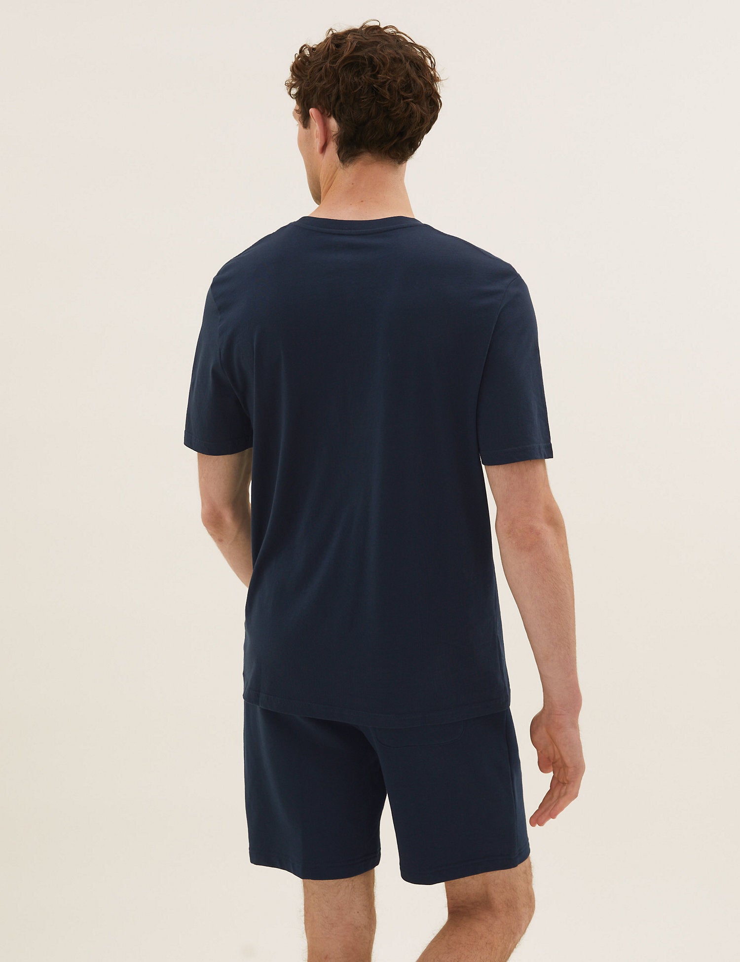 Pure Cotton Crew Neck T-Shirt