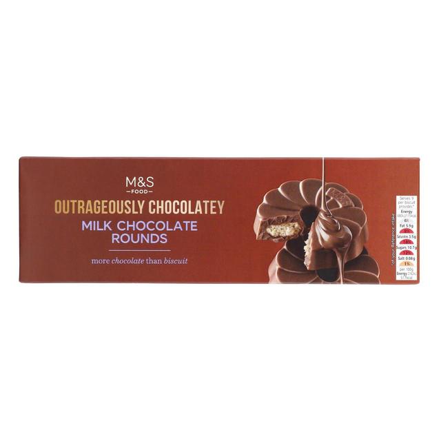Outrageously Chocolatey Milk Chocolate Rounds 200g