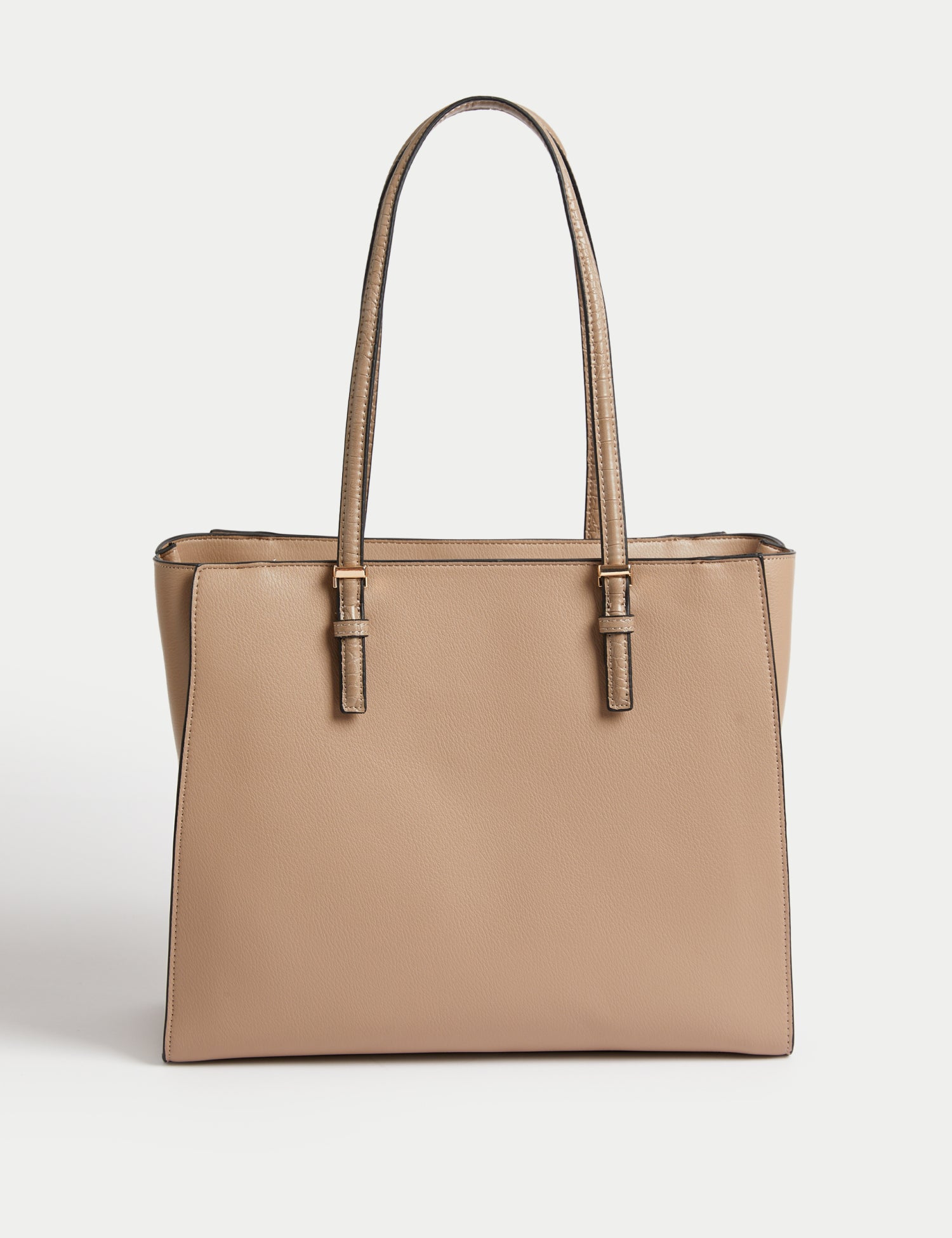 Faux Leather Tote Bag