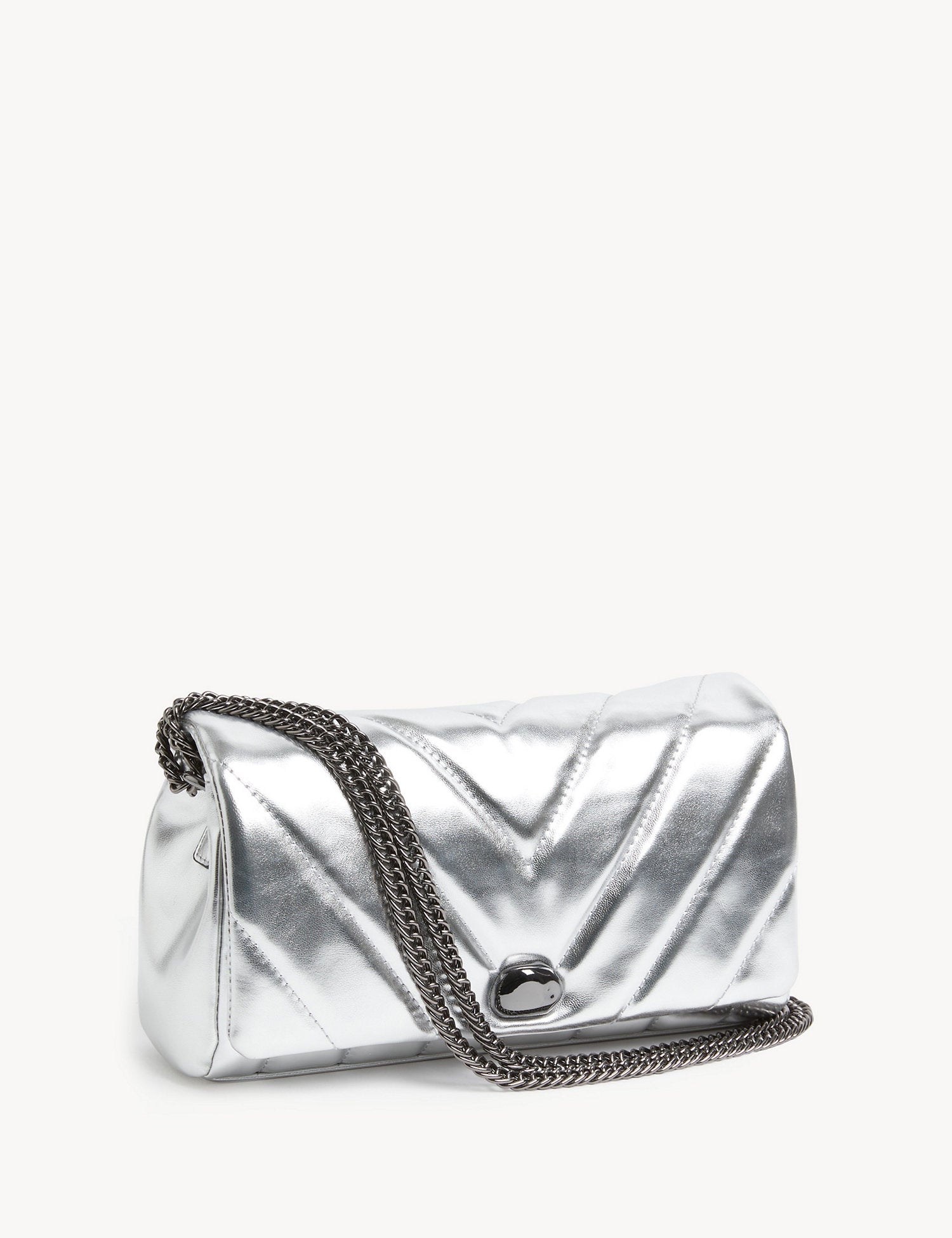 Quilted Chain Strap Shoulder Bag